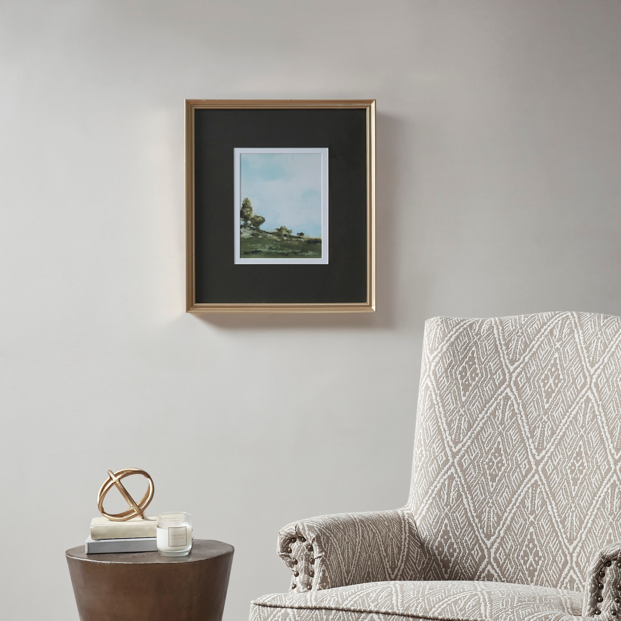 Madison Park MT95G-0029 Delsie Walters Multi Wood Framed 19.2-Inches H x 17.2-Inches W Landscape Print