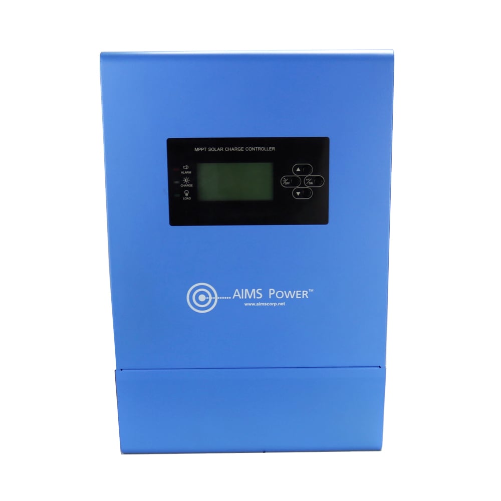 AIMS Power 60 Amp MPPT Charge Controller for 12/24/48V Battery Banks, Maximum Power Point Tracking Technology, Temperature Resistant SCC60AMPPTA Sansujyuku sansujyuku.com