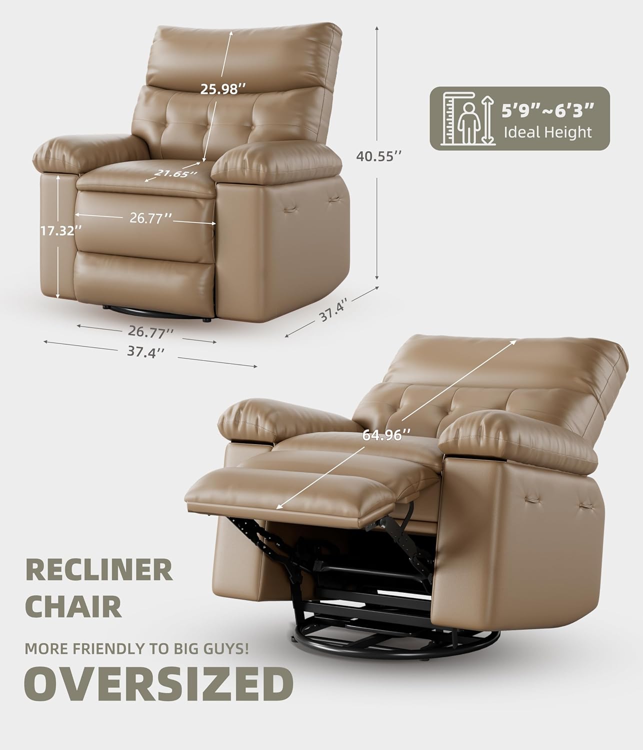 Qeetex ABODE-PHODUQ5 recliners - View #3
