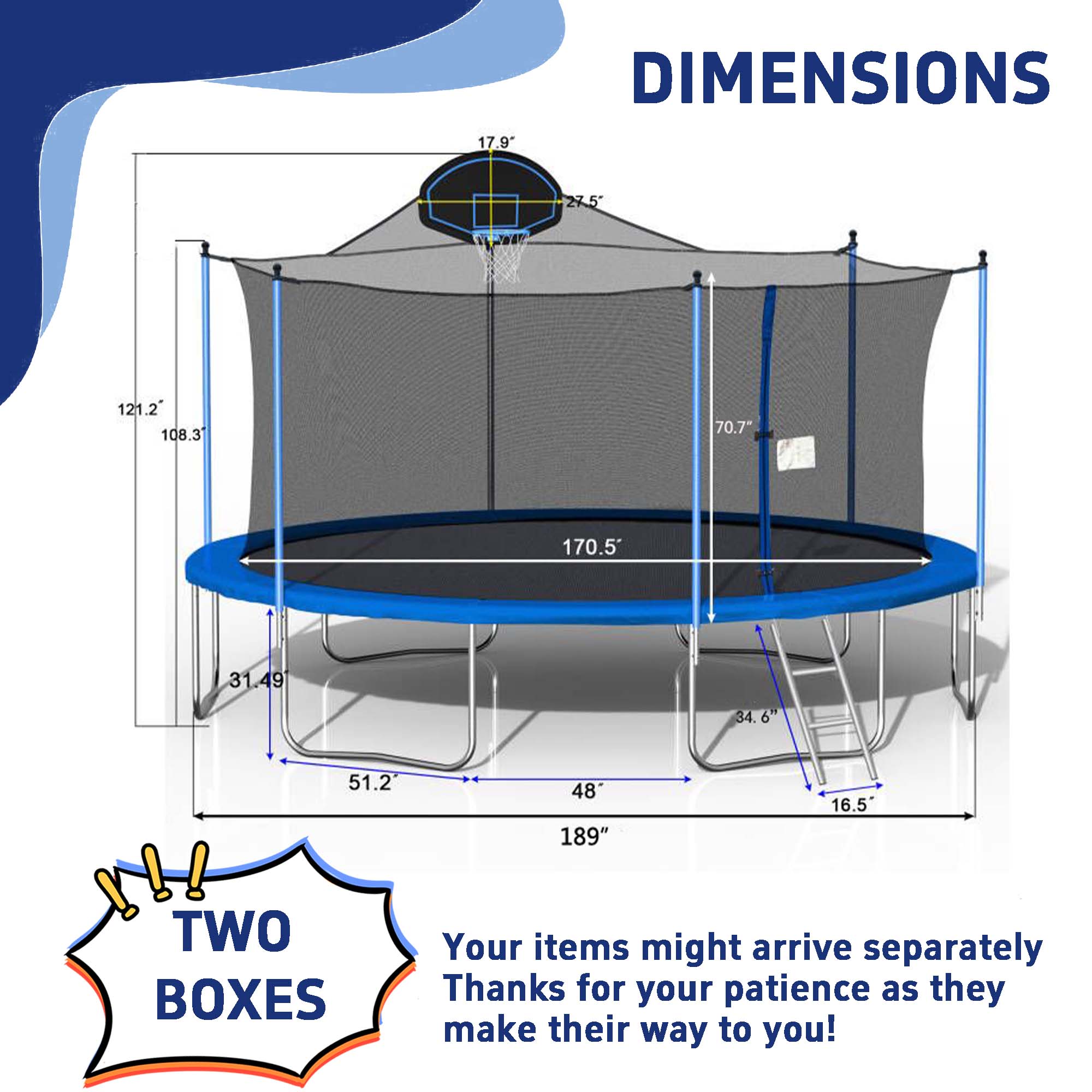 Sunrinx MG11-TP-5 trampolines - View #7