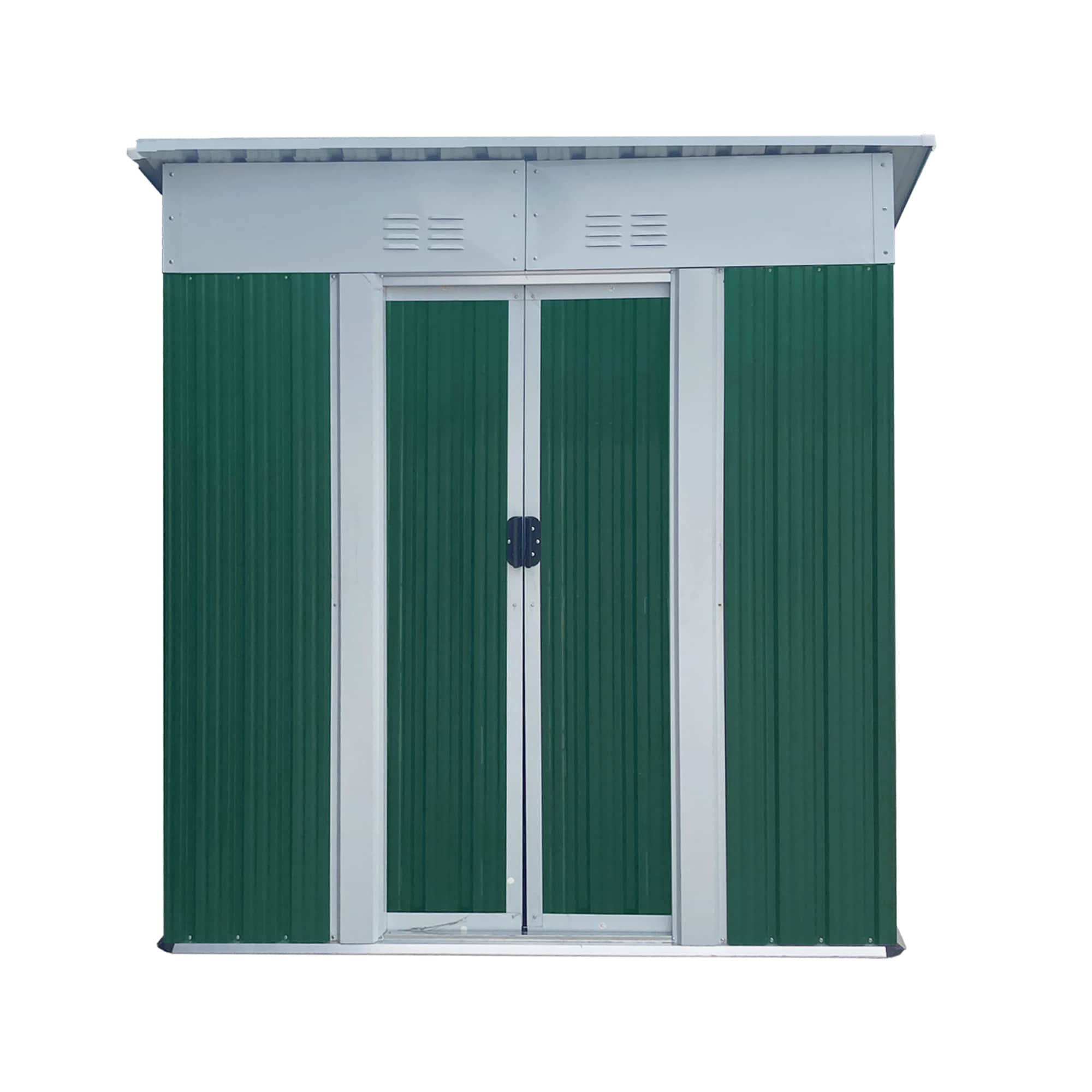 Maocao Hoom 2.75-ft x 5.18-ft Galvanized steel Metal Storage Shed