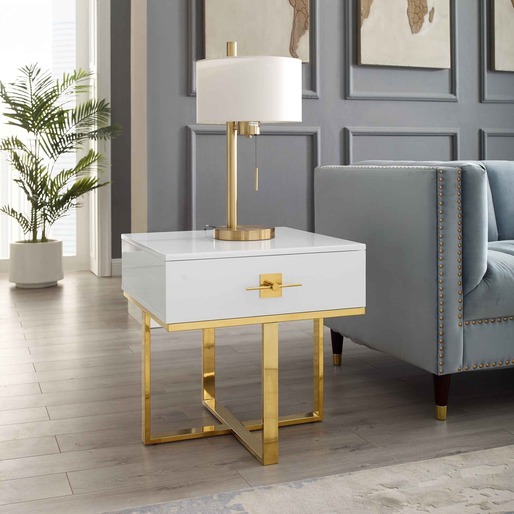 Nicole Miller NST197-09WG-LS End-Tables - View #10