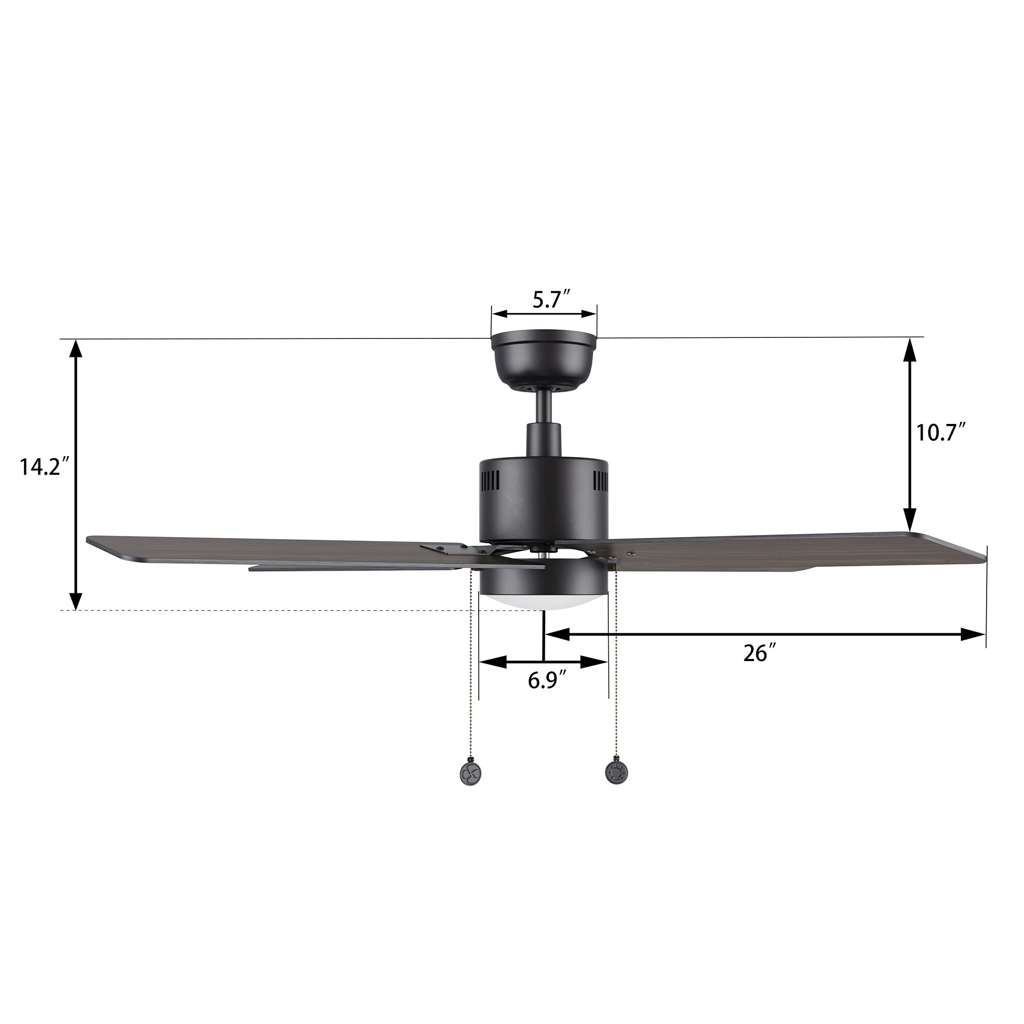 CARRO USA LCFP524E5-L21-B5-1 Ceiling-Fans - View #9