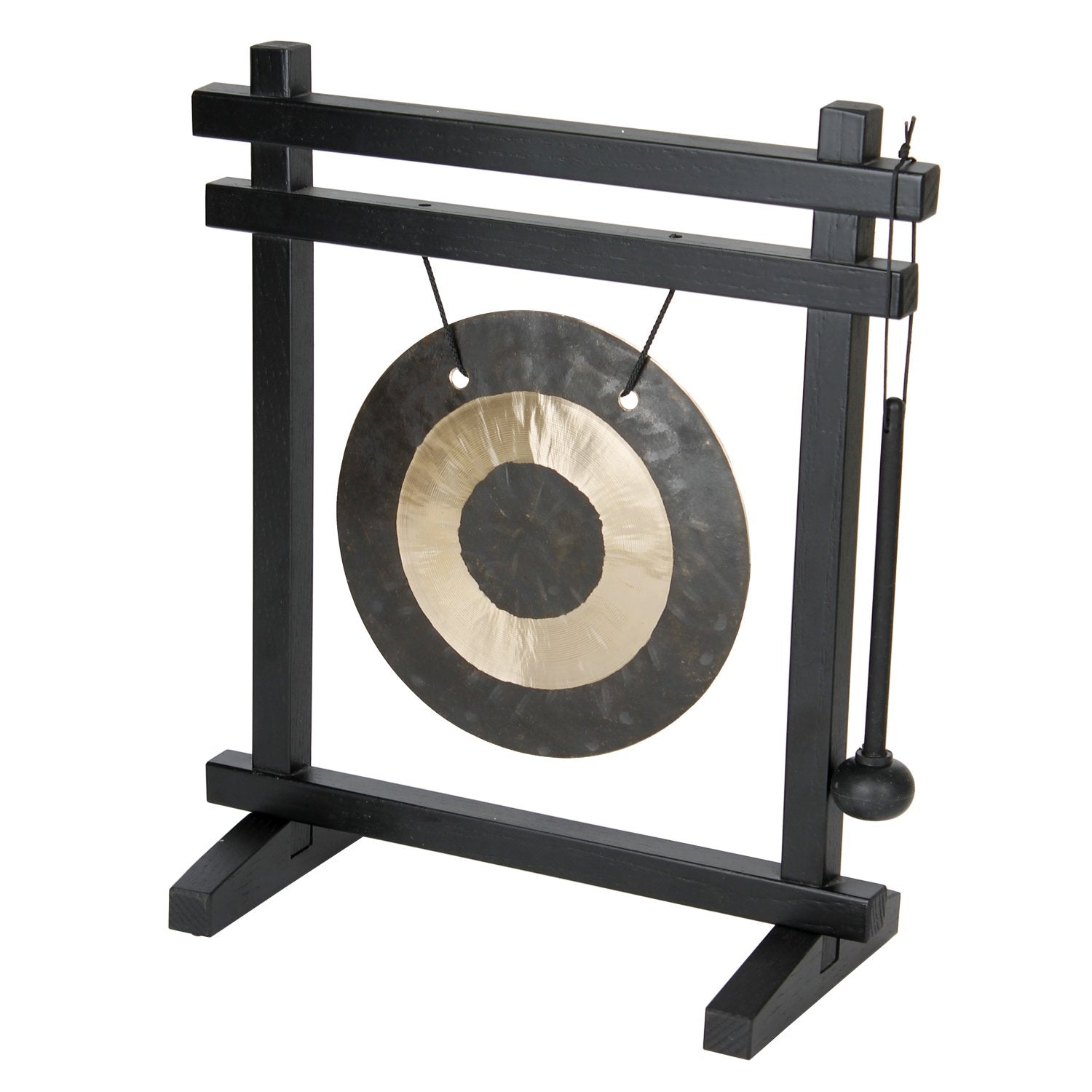 Woodstock Chimes WDG 12-Inches Black Metal Wind Chime