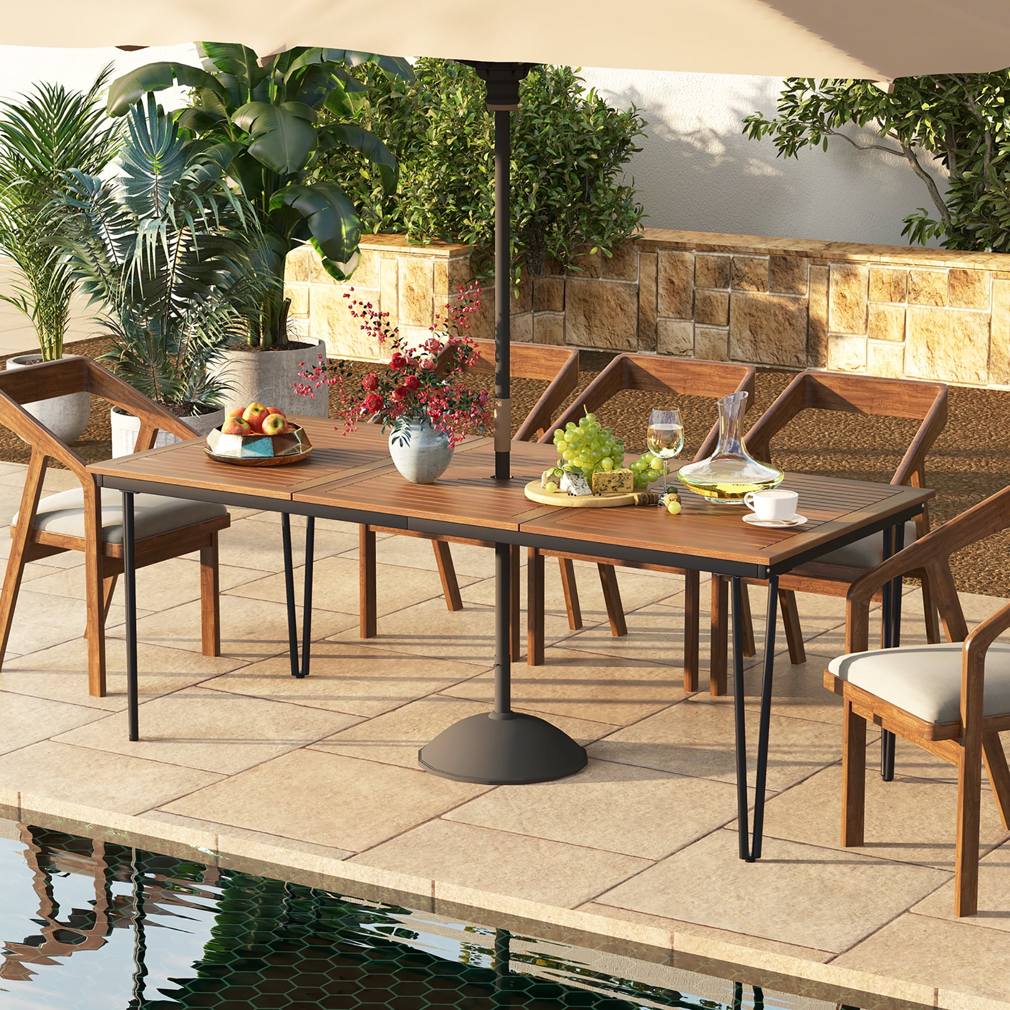 Costway LWS00070 Patio-Tables - View #5