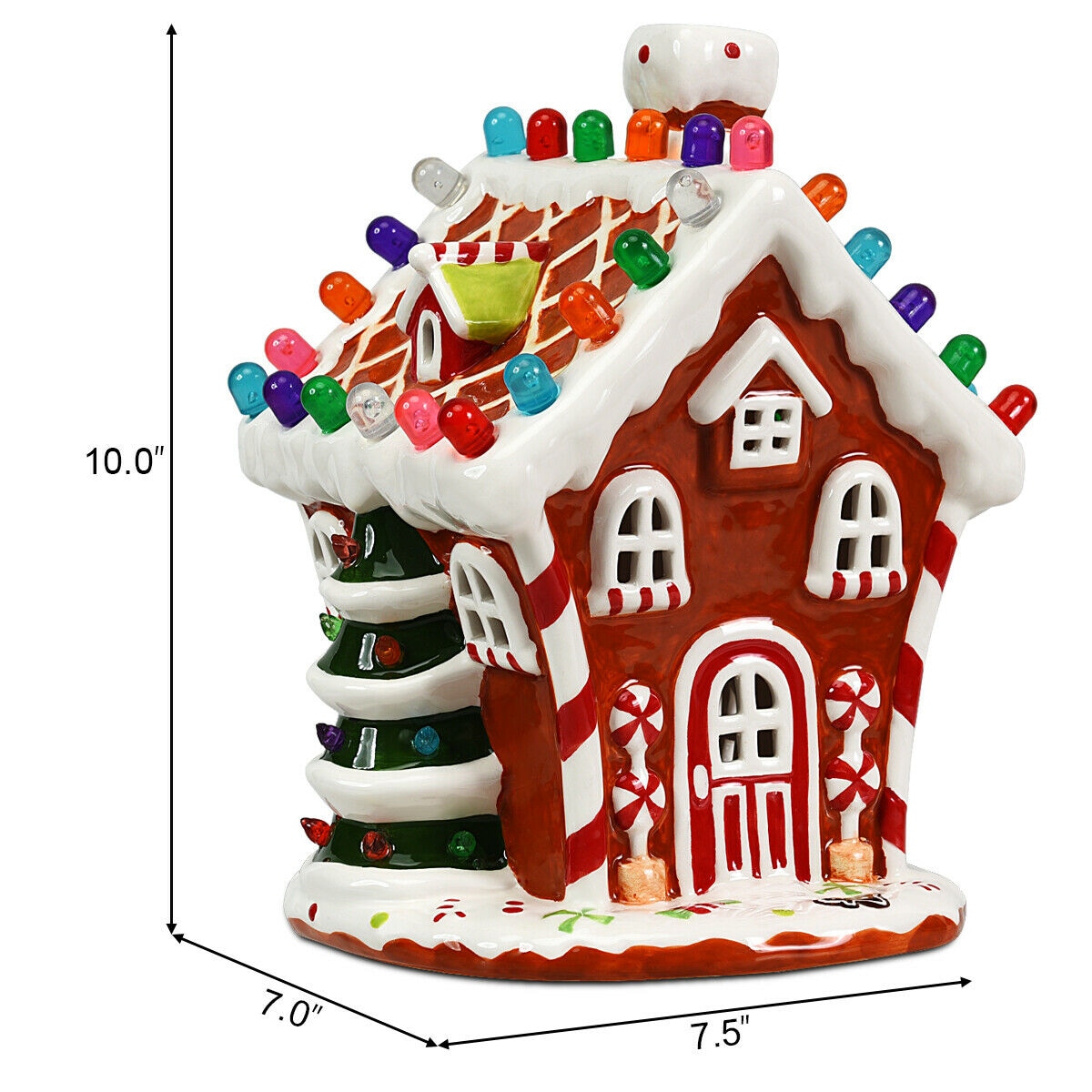WELLFOR CM-HWY-22115 Table-Christmas-Decorations - View #3