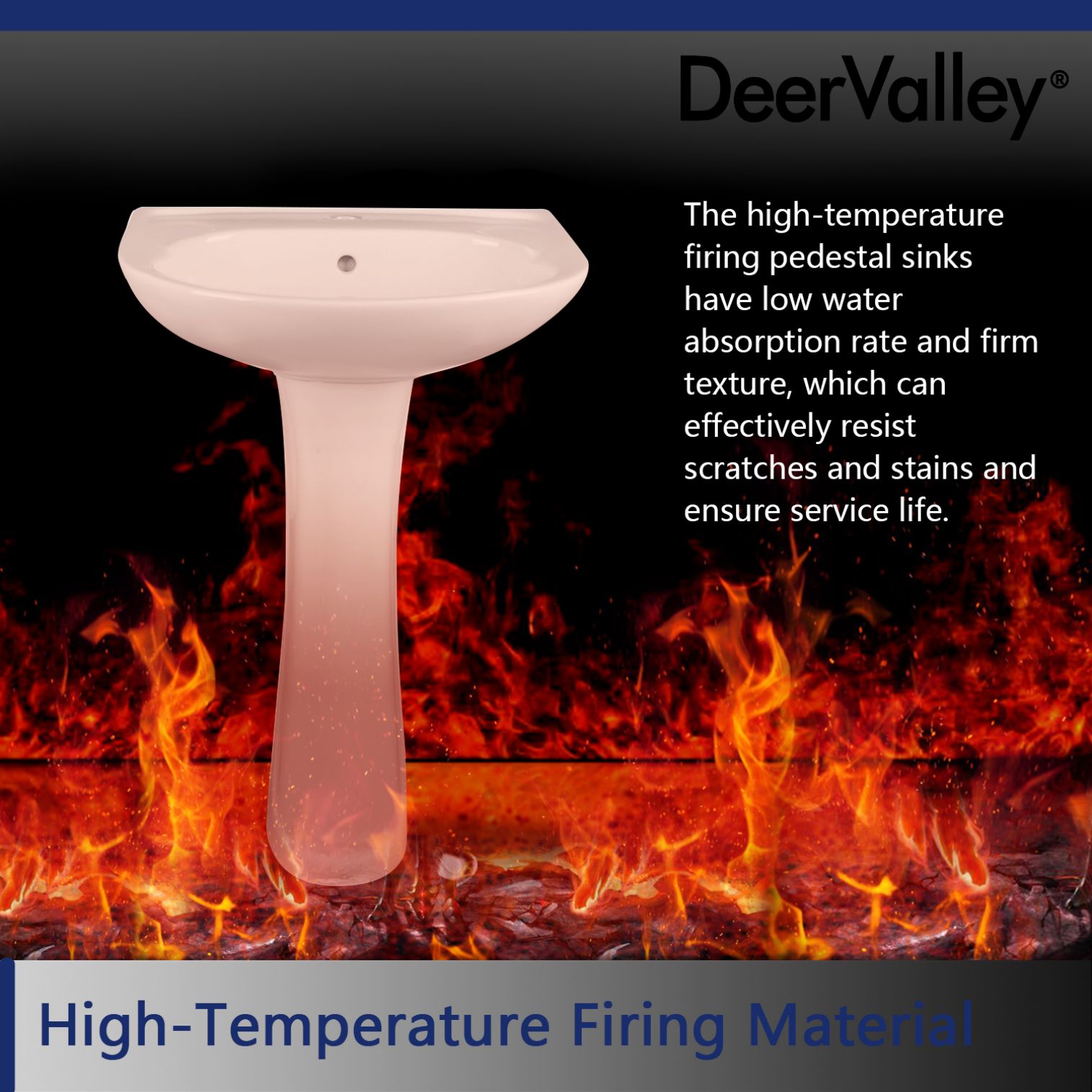 DeerValley DV-1P525 Complete-Pedestal-Lavatories - View #10