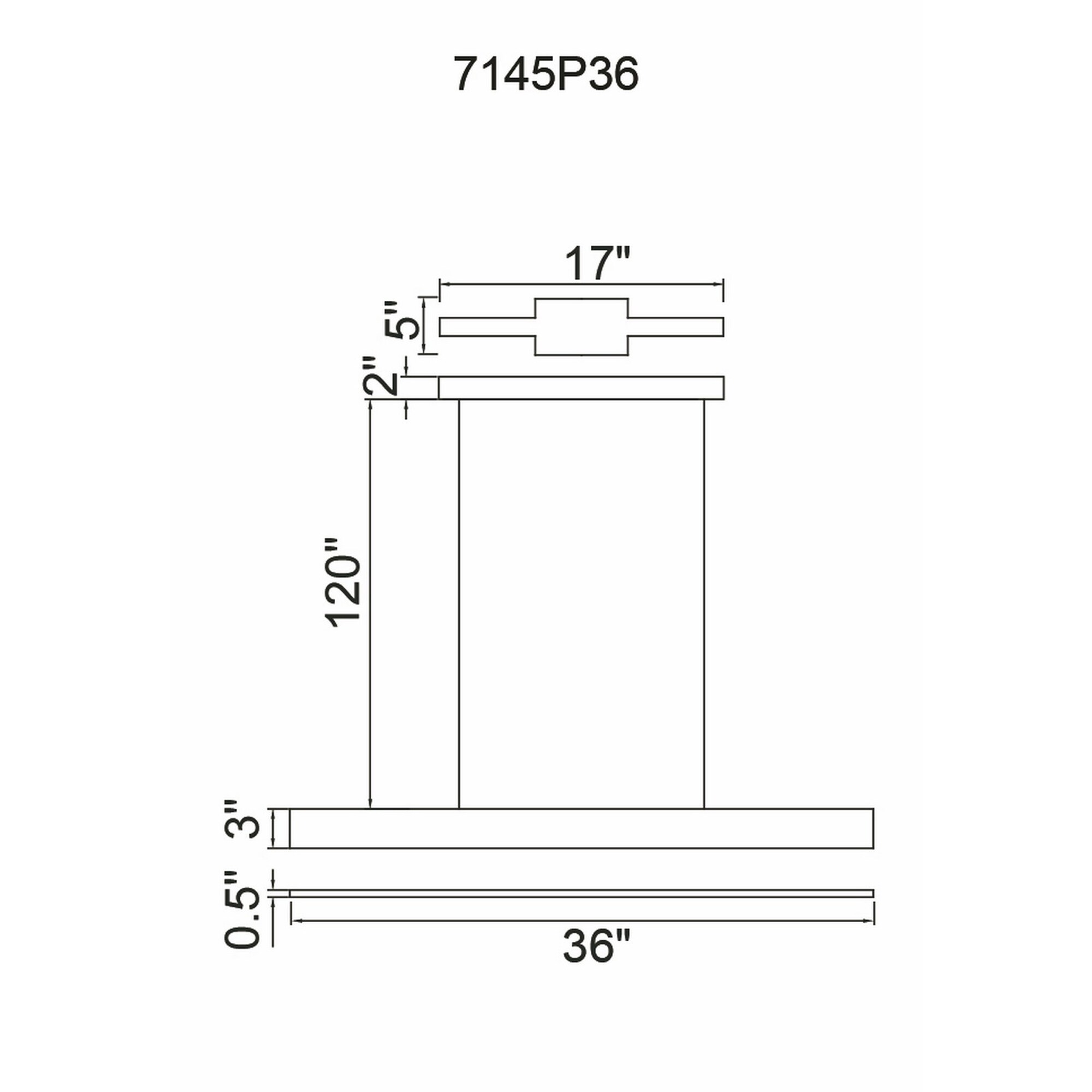 CWI Lighting 7145P36-1-253-RC b090015 - View #8