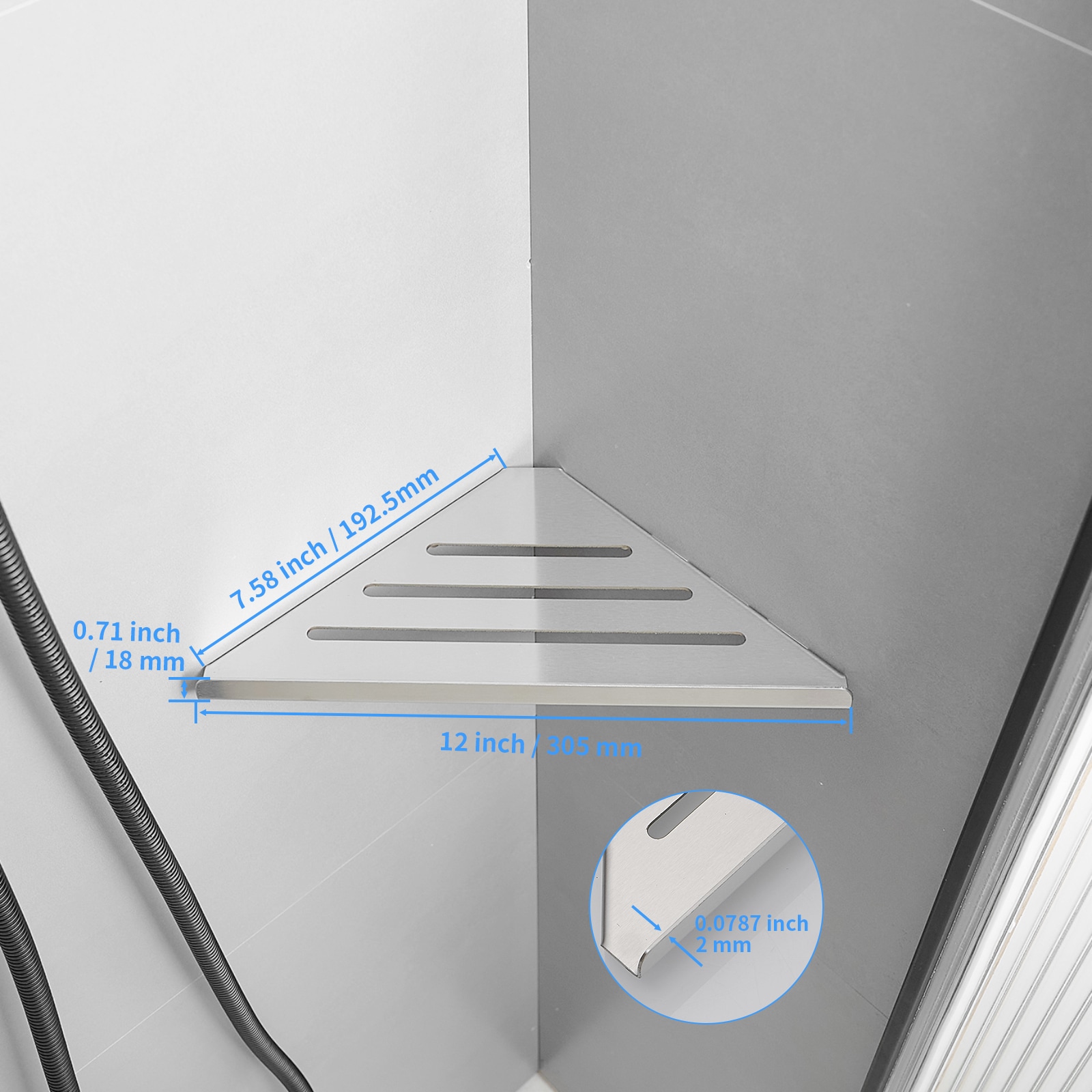 BWE A-91060-N Bathroom-Shelves - View #9