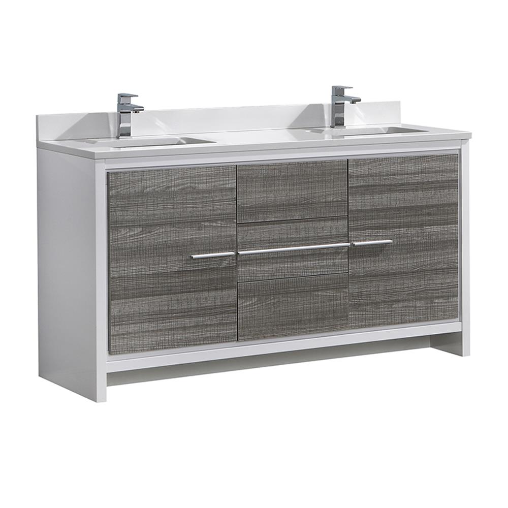 Fresca FCB8119HA-CWH-U Bath-Vanity-Combo - View #2