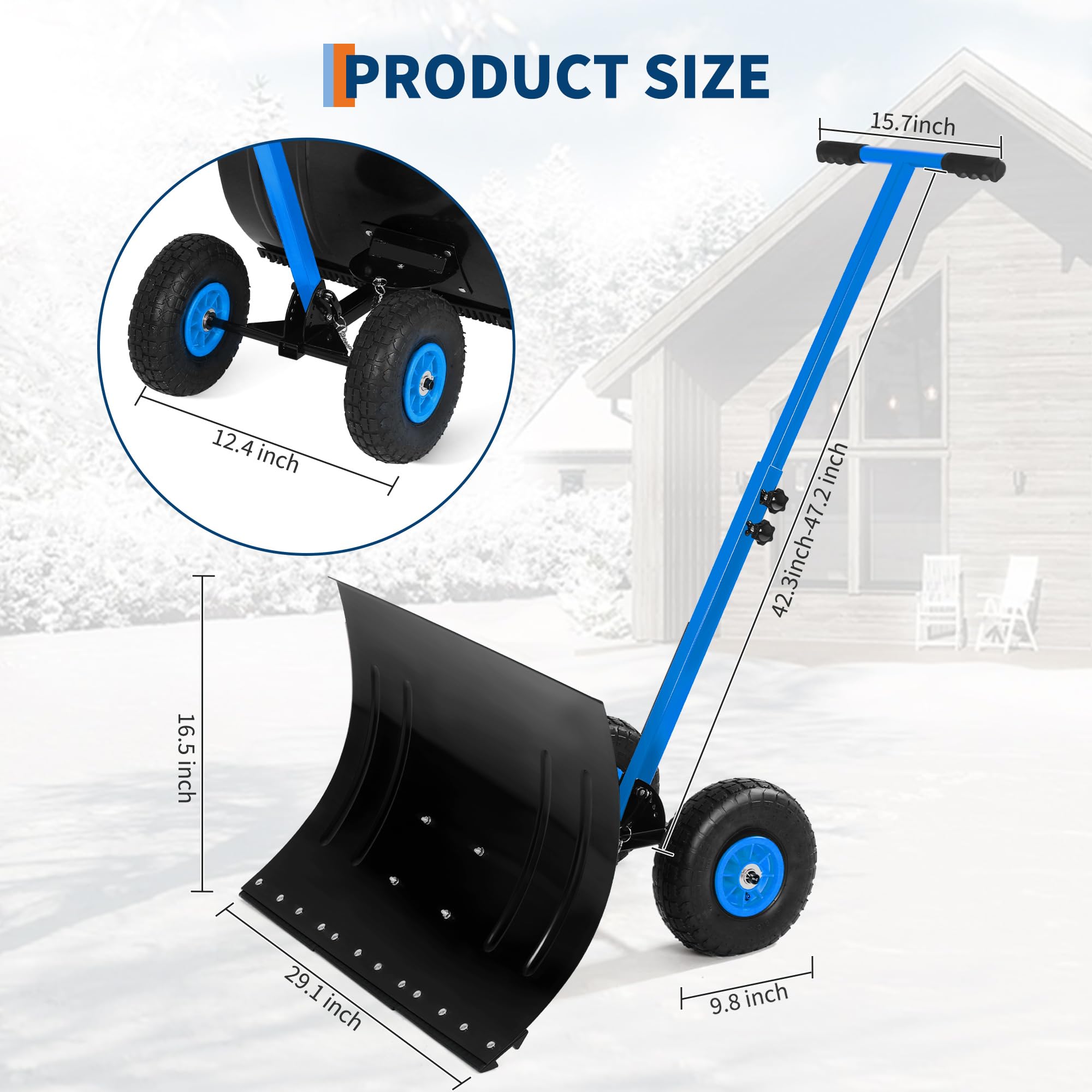 IdealHouse WEHHZ-H6730TXWCIZE Snow-Shovels - View #7