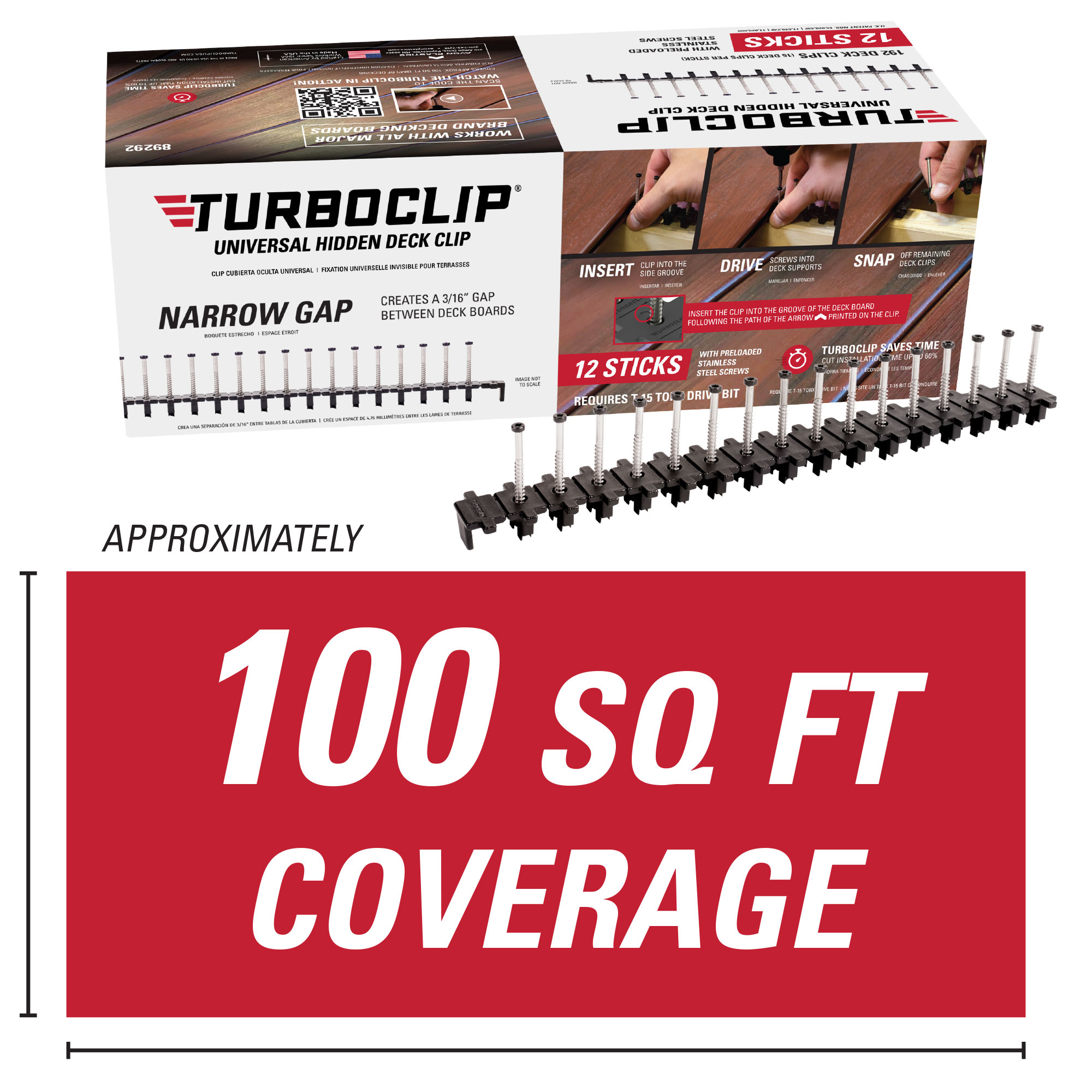 TurboClip 89292 Hidden-Deck-Fasteners - View #8