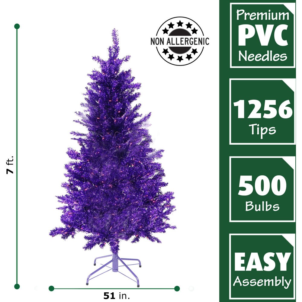 Fraser Hill Farm FFFT070-1PU Artificial-Christmas-Trees - View #3