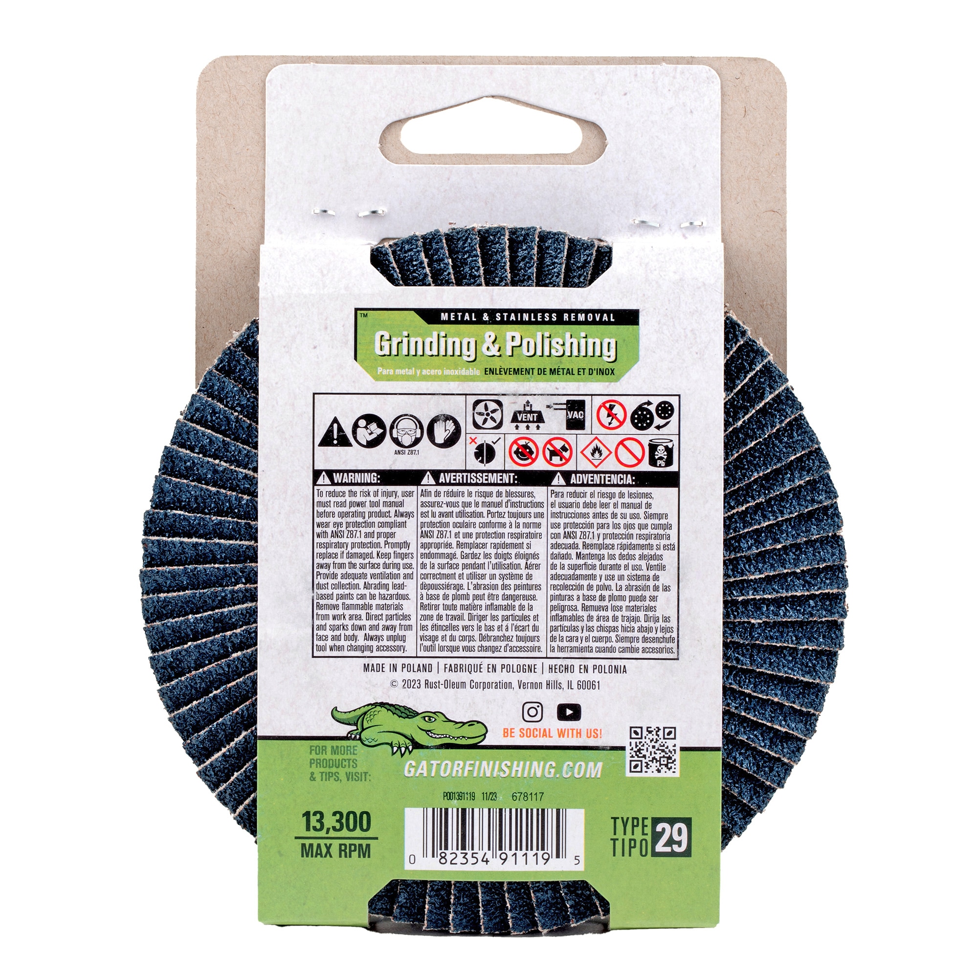 Gator 391119 Pt-Sandpaper - View #3