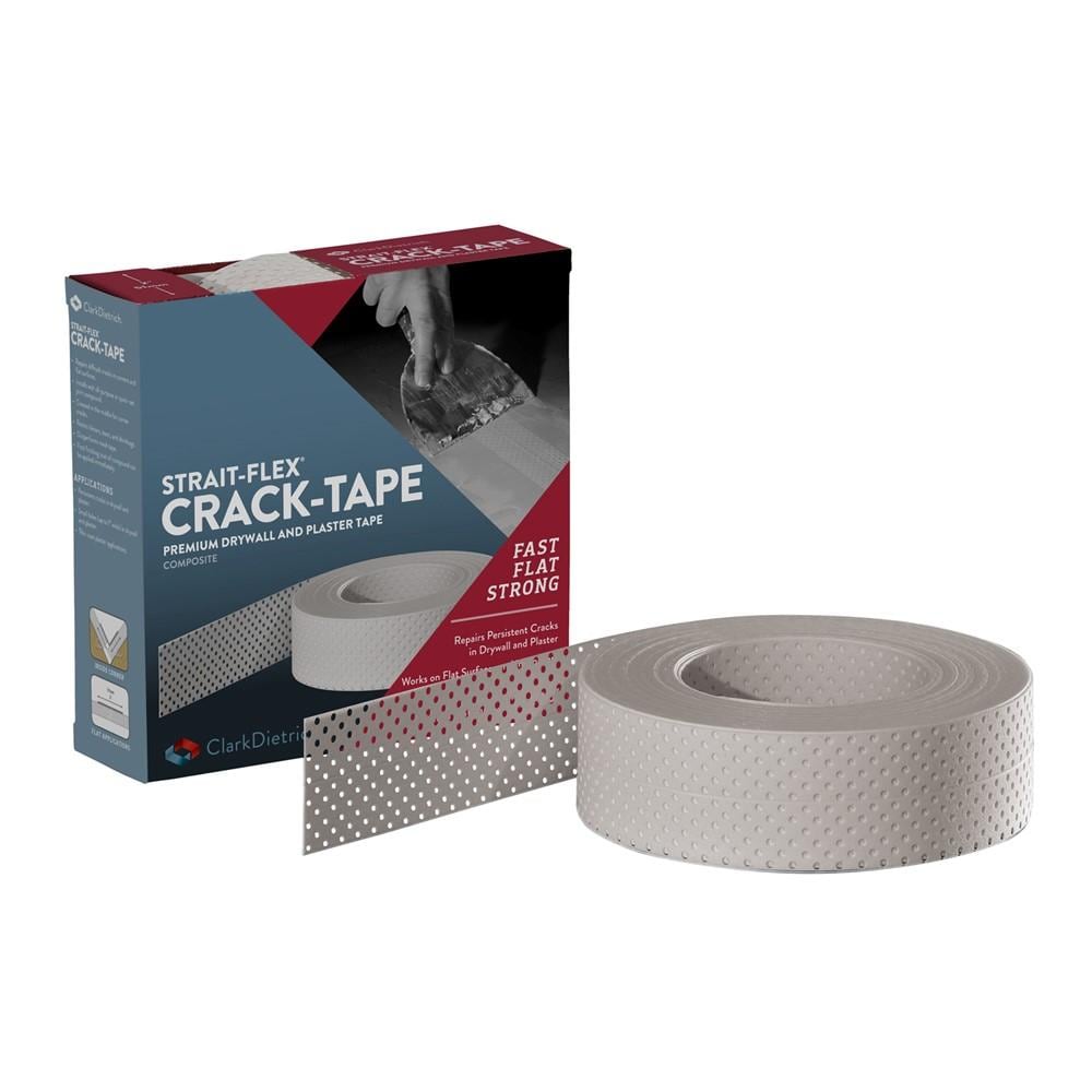 ClarkDietrich Crack-Tape 2-in x 50-ft Perforated Joint Tape in the Drywall  Tape department at