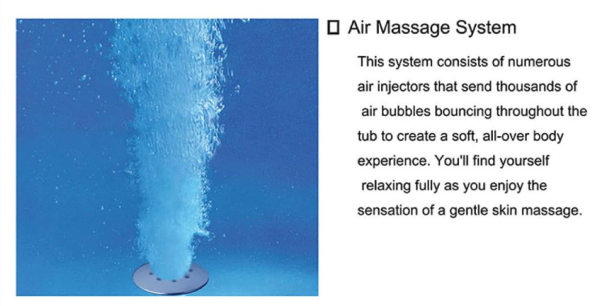 Hydra Massage Baths A6048HMBIS bathtubs - View #9
