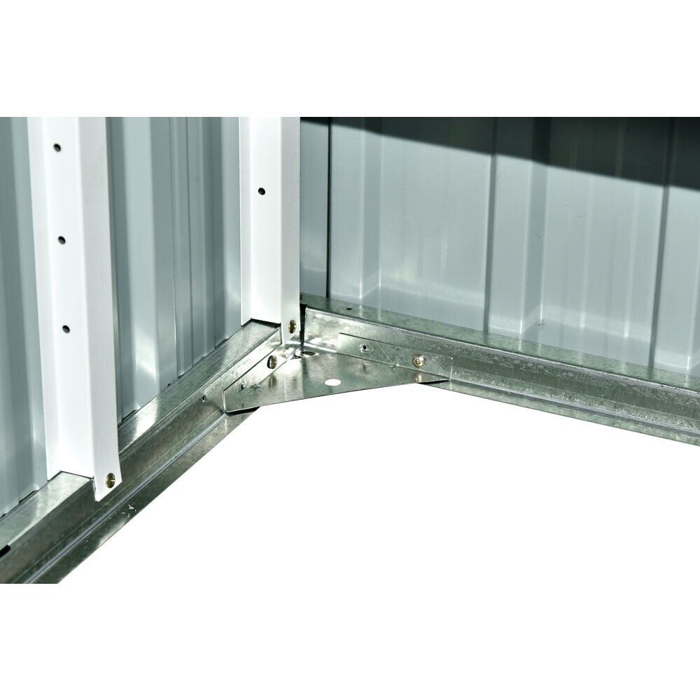 Hanover HANCOMSHD-GRY Metal-Storage-Buildings-Sheds - View #7