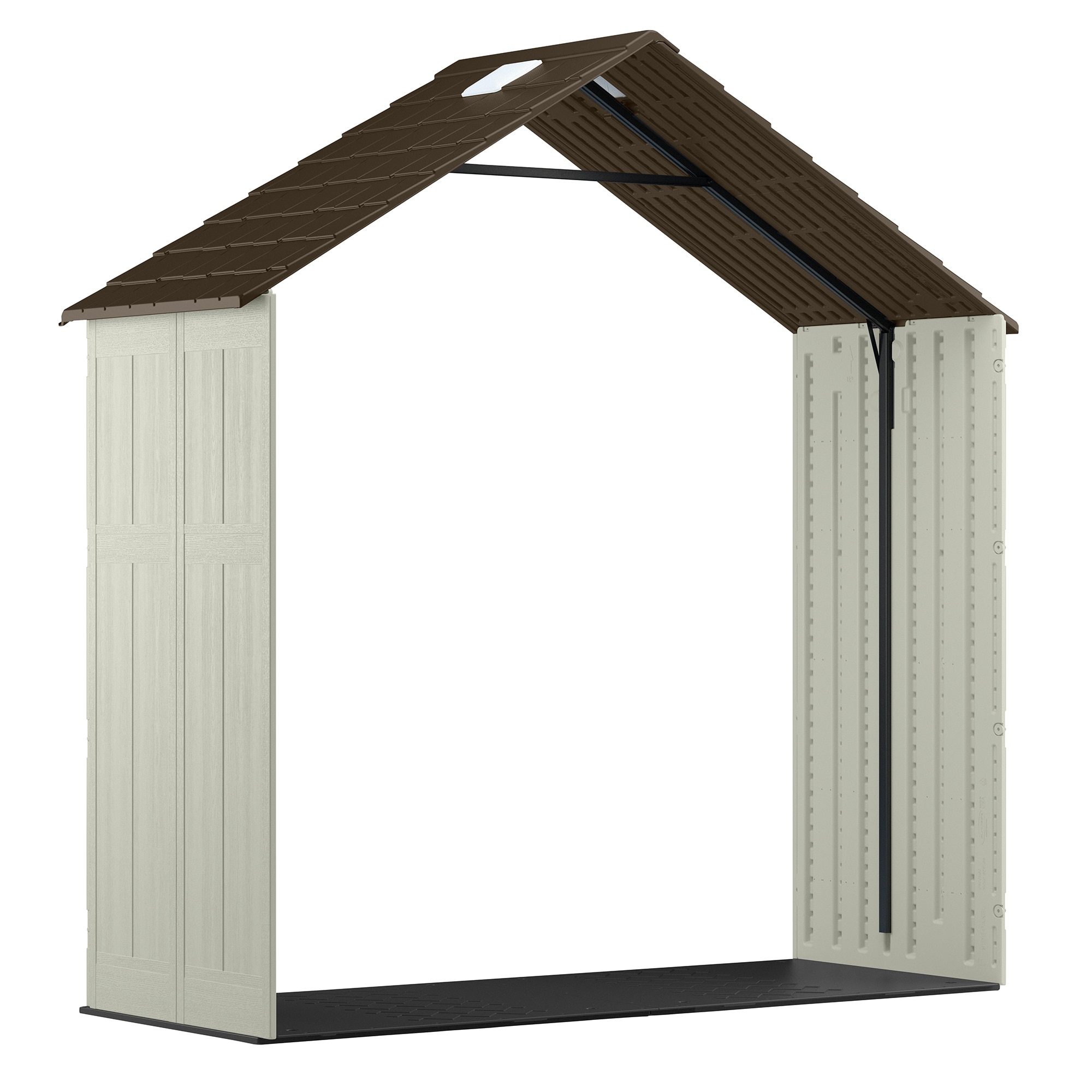 Suncast 8 Ft X 3 Ft Resin Storage Shed Expansion Kit In The Storage