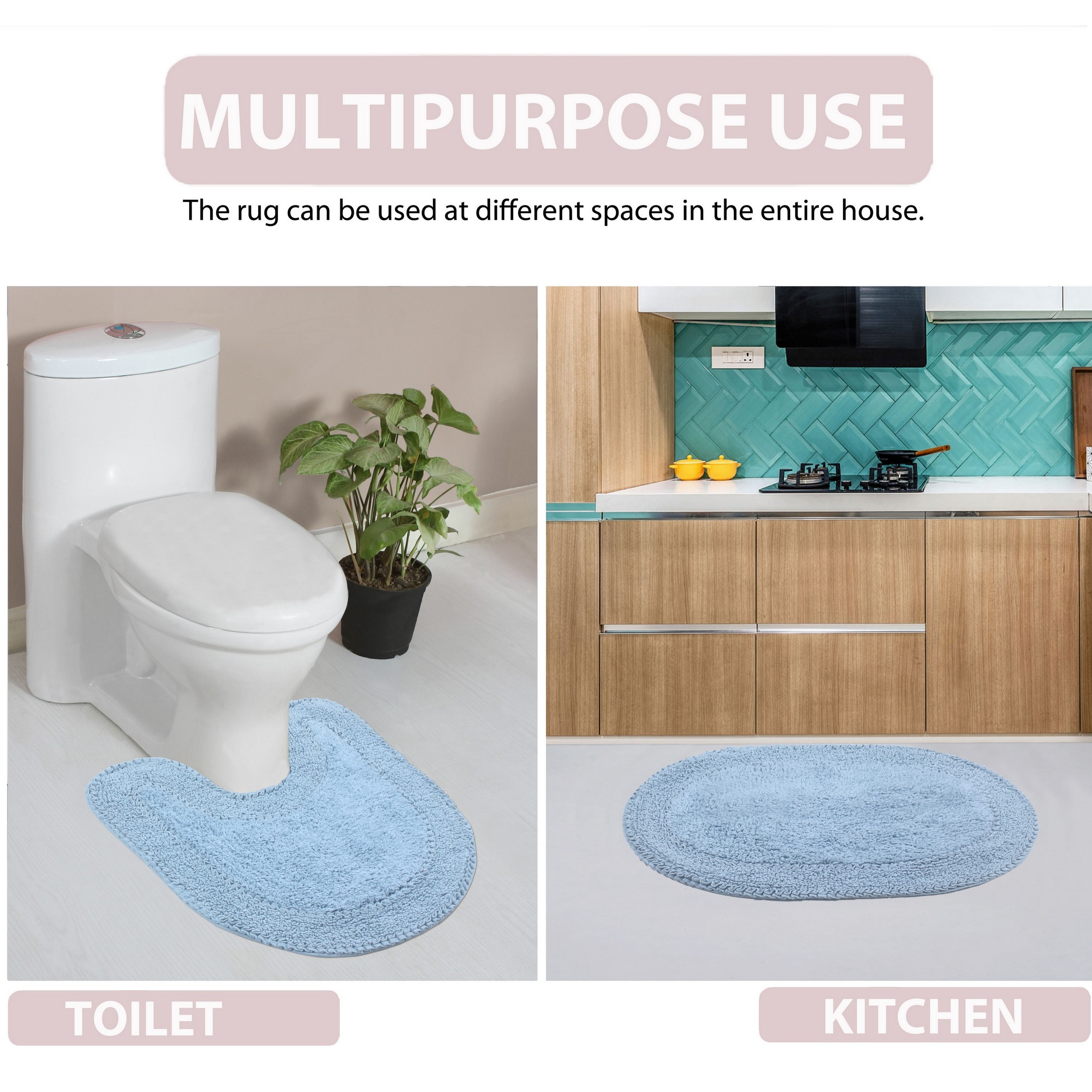 Home Weavers BDR2134BL Bath-Rugs - View #6