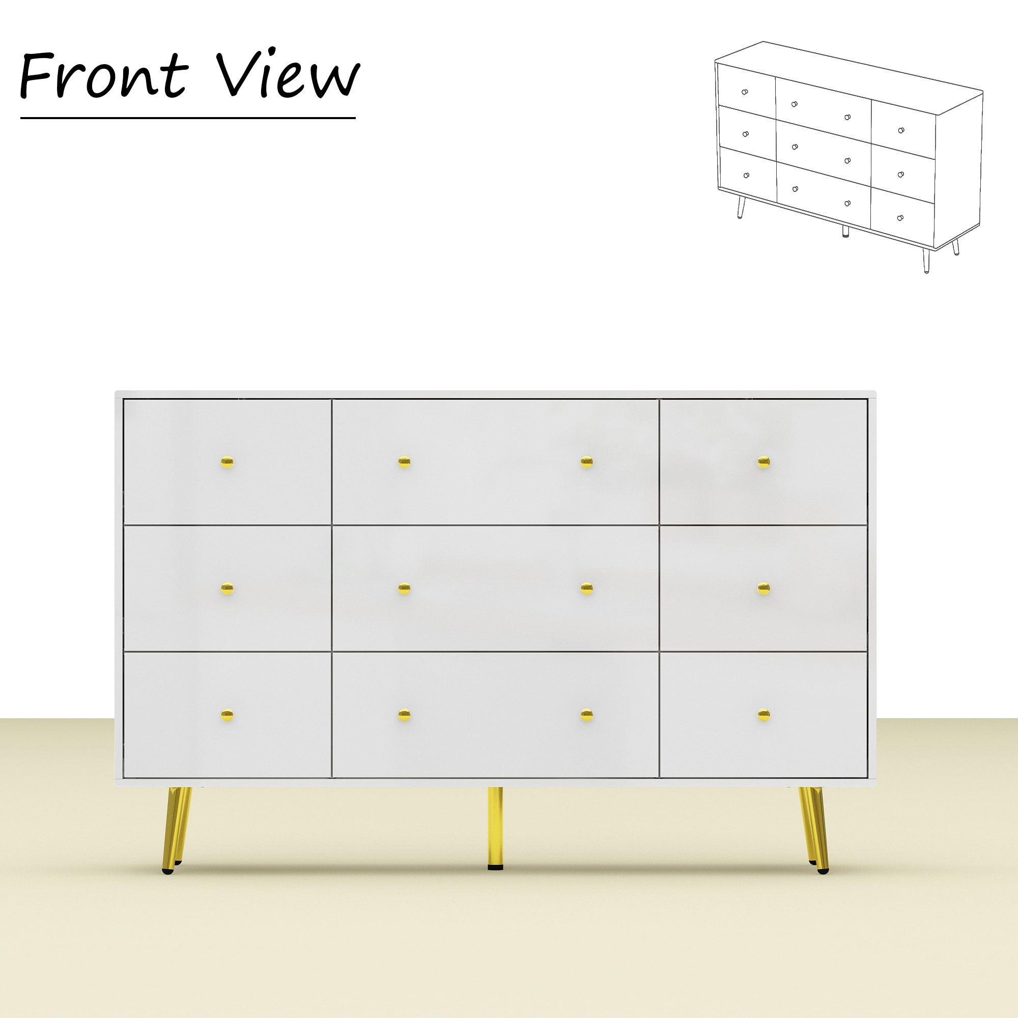 FUFU&GAGA KF180169-01 dressers - View #4