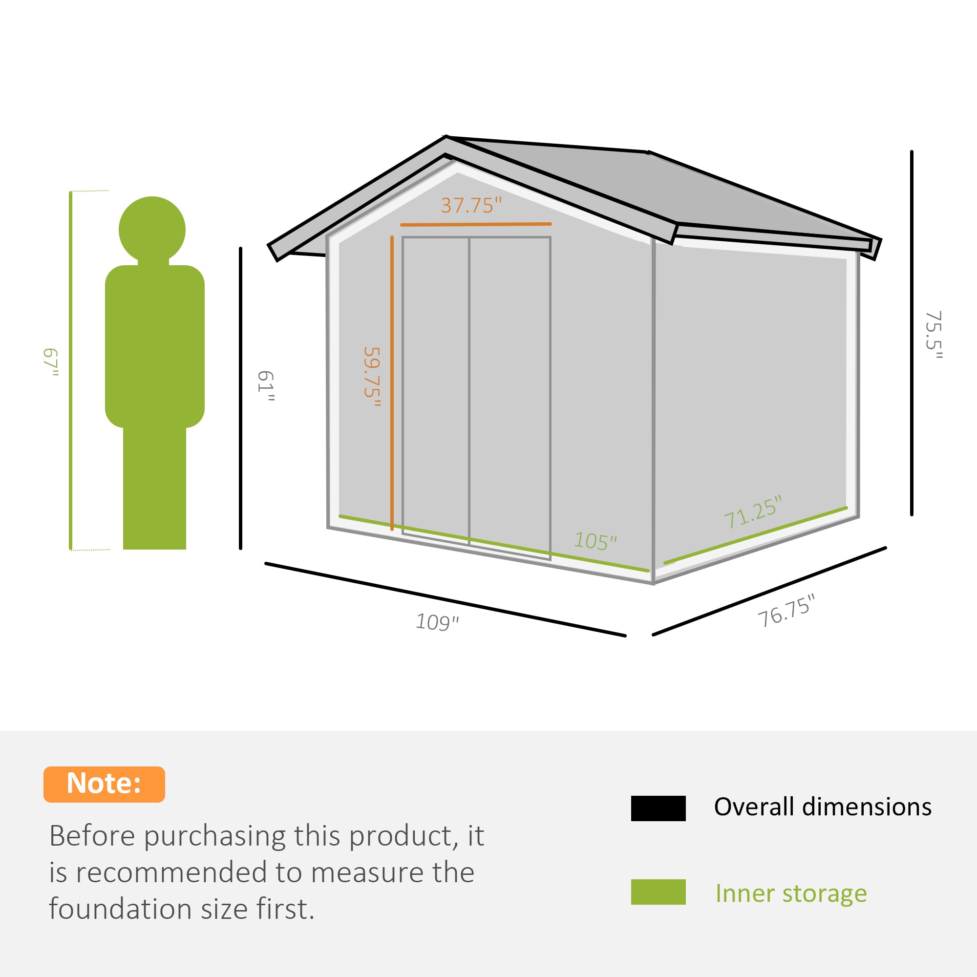 Flynama J-V-859S00001 Metal-Storage-Buildings-Sheds - View #2