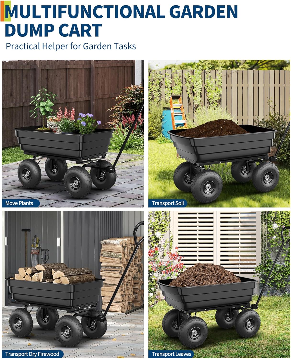 Qeetex LMY-PHO-34SGMJ5A wheelbarrow - View #7