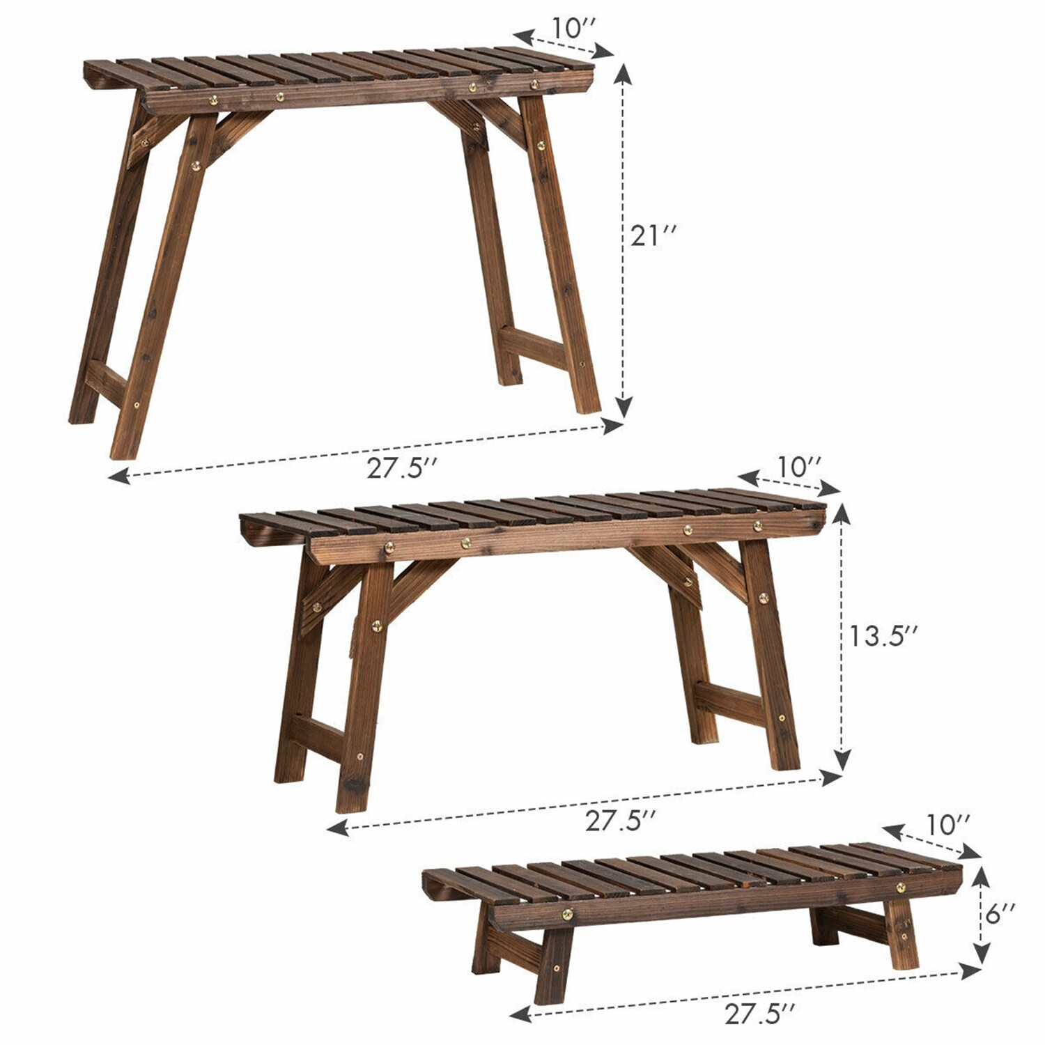 WELLFOR GT-HPY-3516 Plant-Stand - View #9