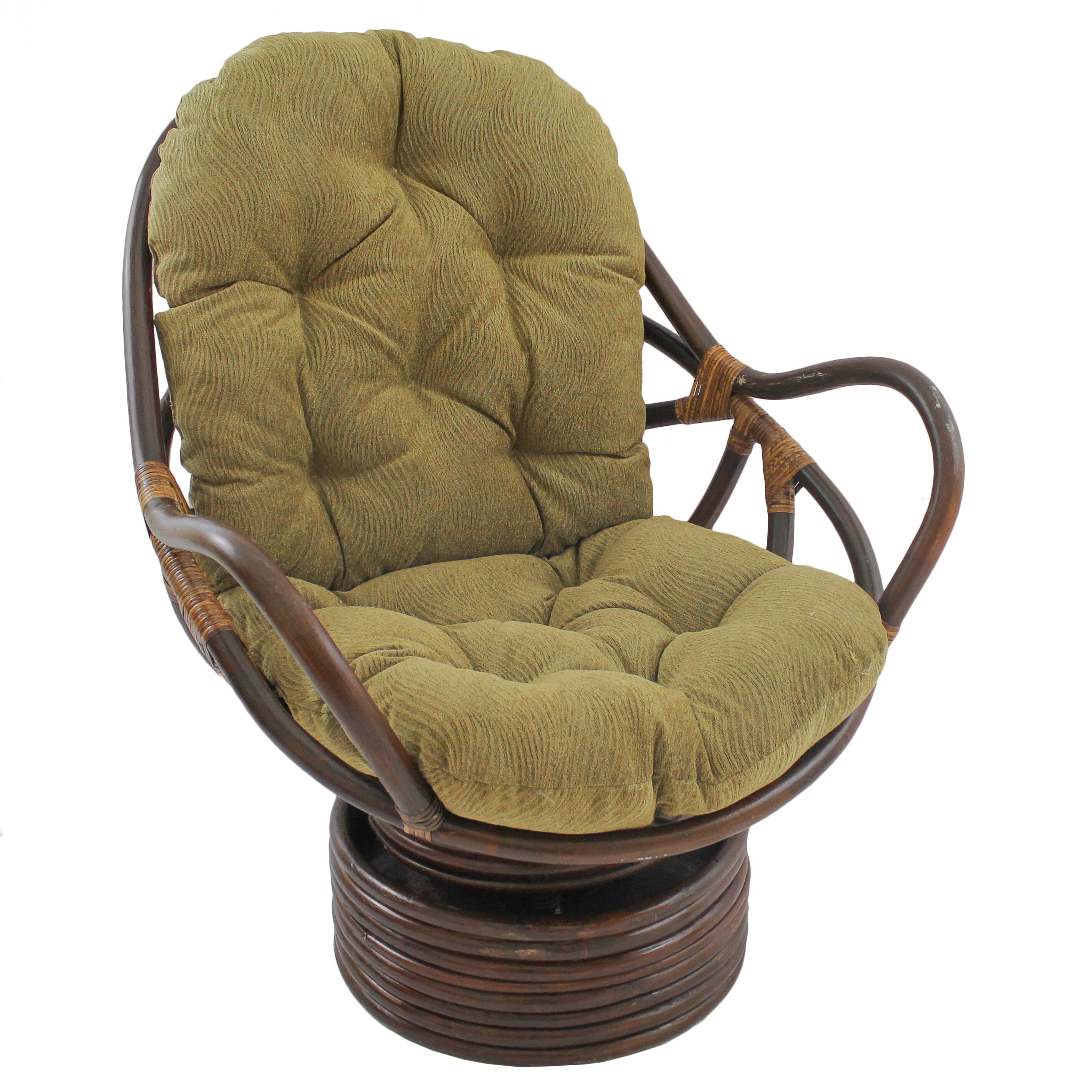 Blazing Needles 93310-JCH-09 Champagne Solid Chair Cushion