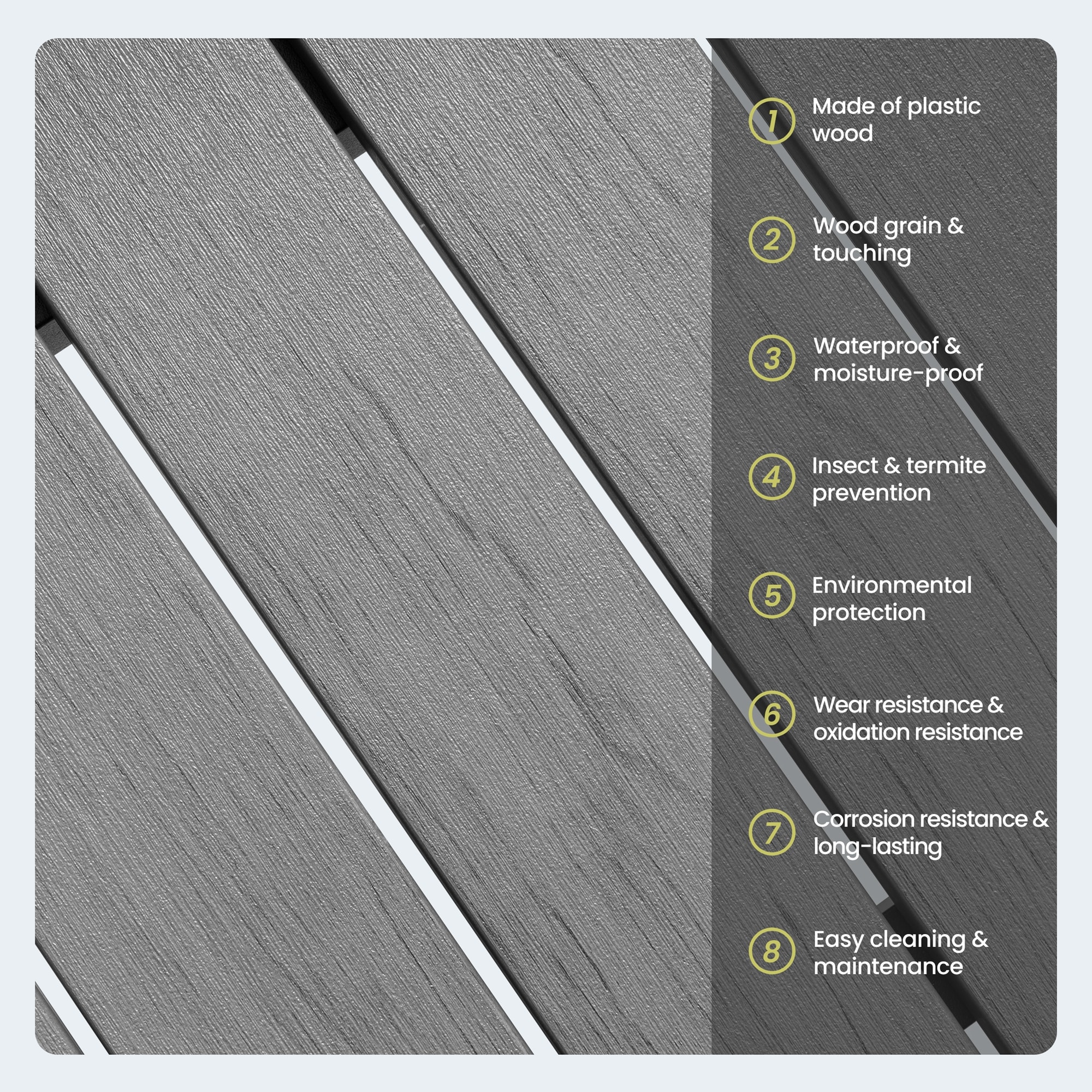 Crestlive Products CL-DC039GRY-1 benches - View #5