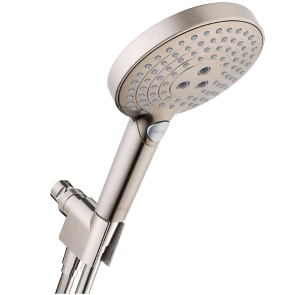 Hansgrohe Raindance Select S Brushed Nickel Round Rain Shower Head