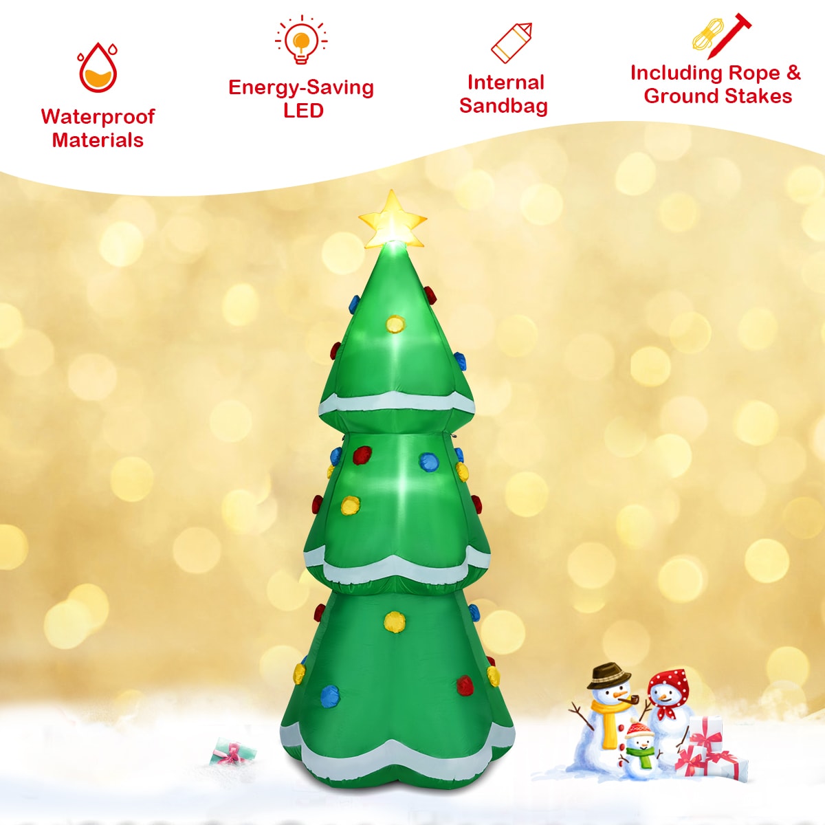 Goplus CM22394 Christmas-Inflatables - View #4