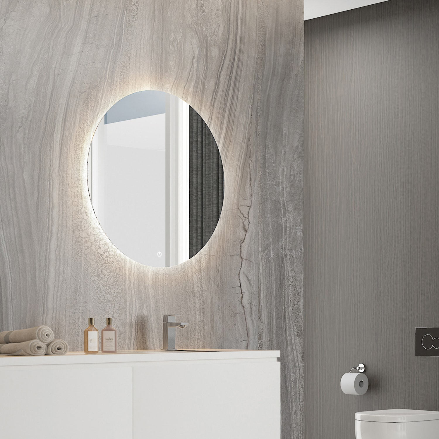 HomLux 1MA05R36TD-OL Framed-Bath-Mirrors - View #5
