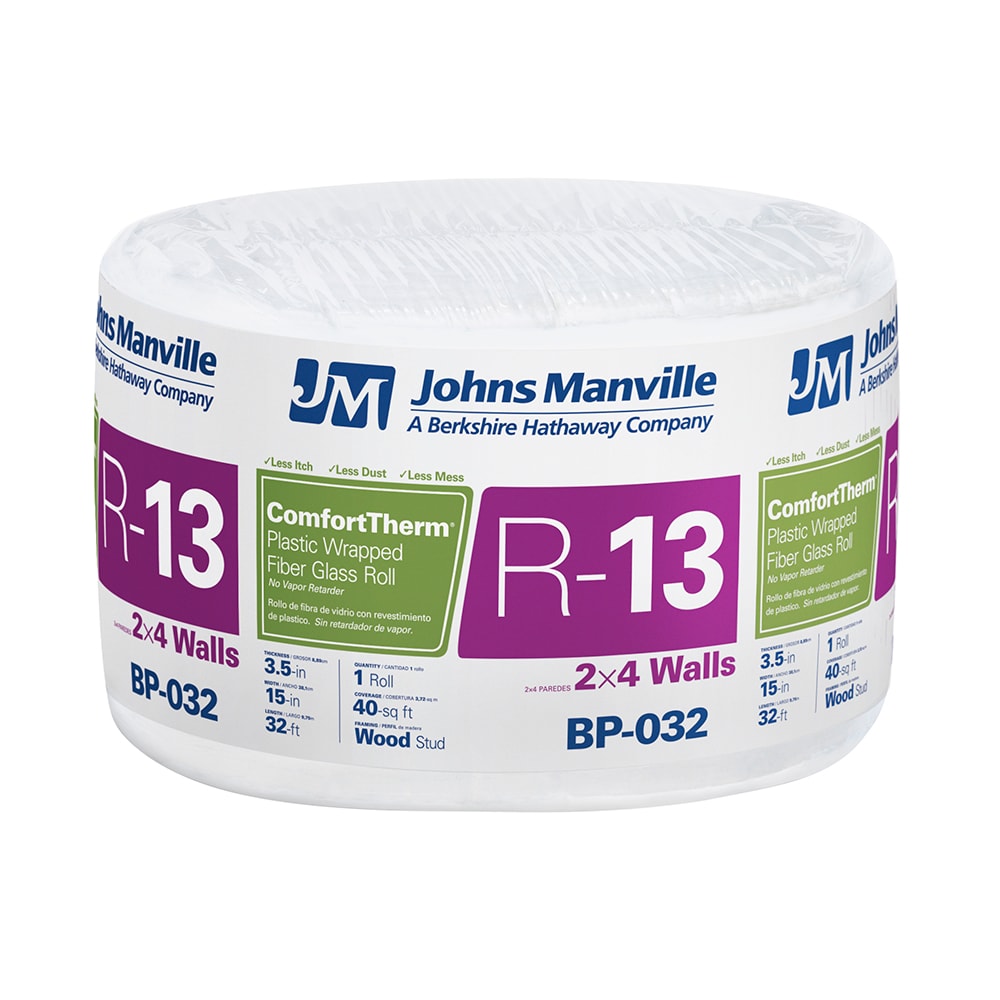 Johns Manville ComfortTherm R 13 Attic Wall Encapsulated