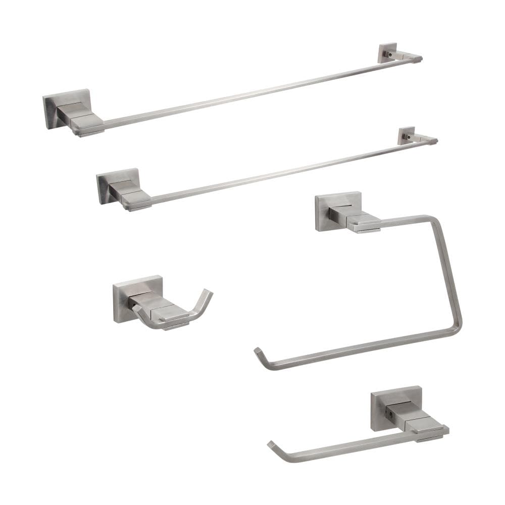 Bathroom Hardware Sets: Aluminum Alloy vs. Stainless Steel – Rbrohant