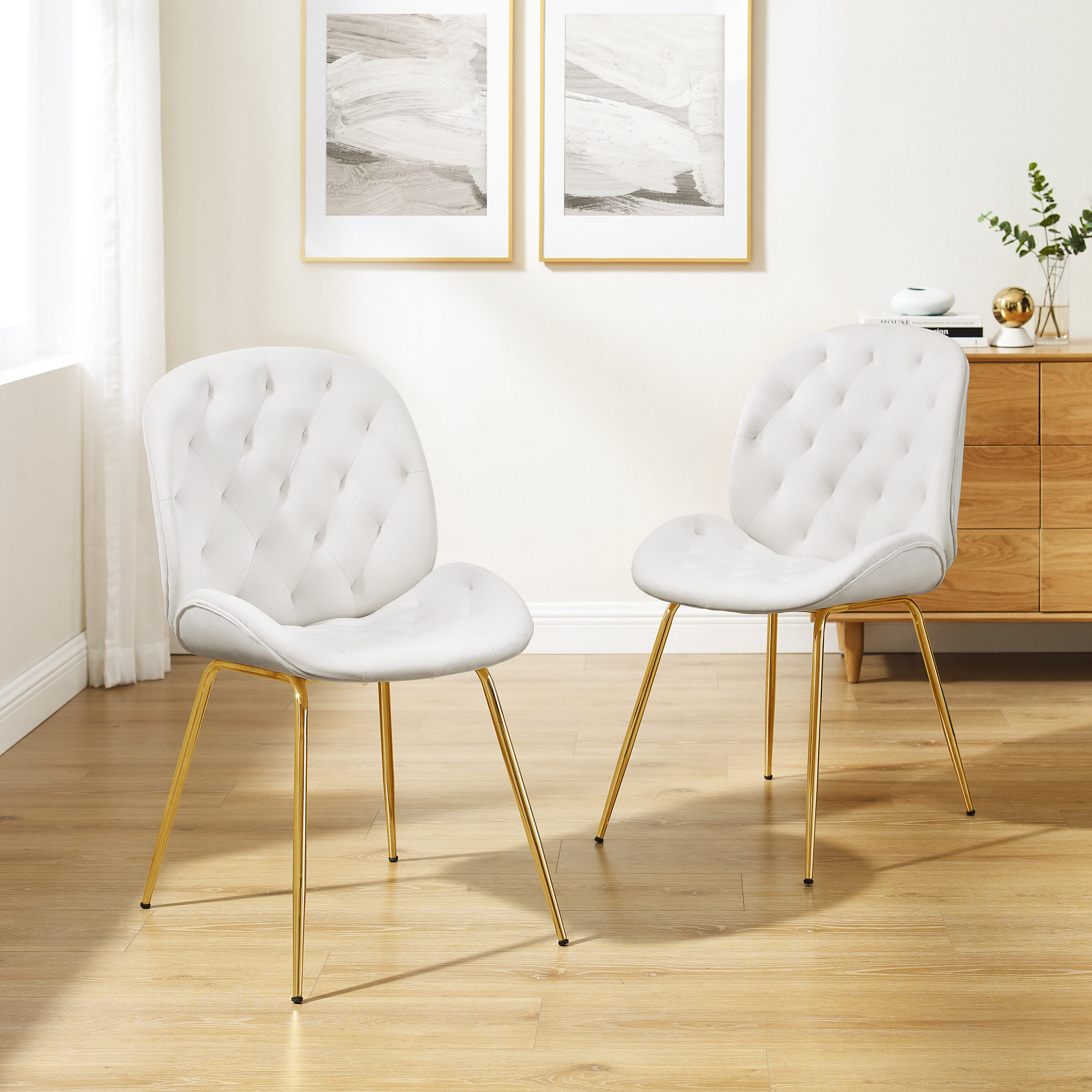 Art Leon CC070-1-WH-F Dining-Chairs - View #8