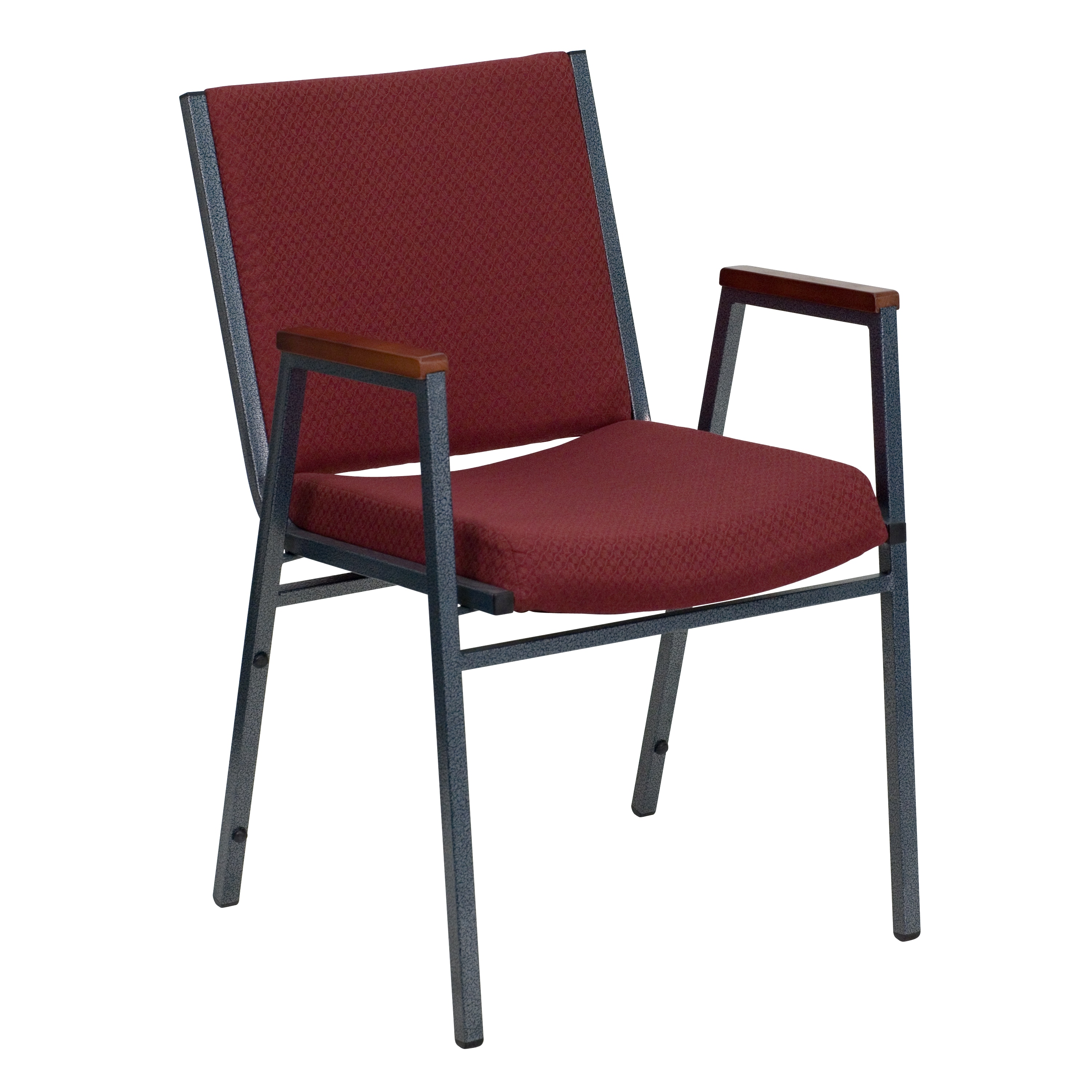 Flash Furniture 812581018813 Modern Burgundy Patterned Fabric Accent Chair