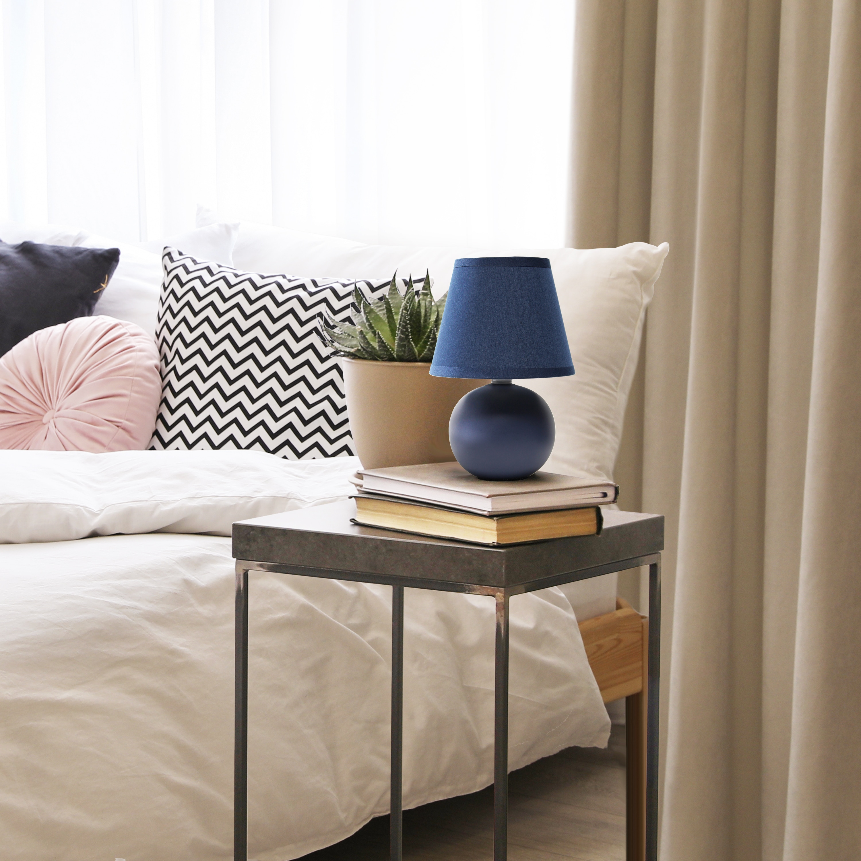 Simple Designs LT2008-BLU Table-Lamps - View #5