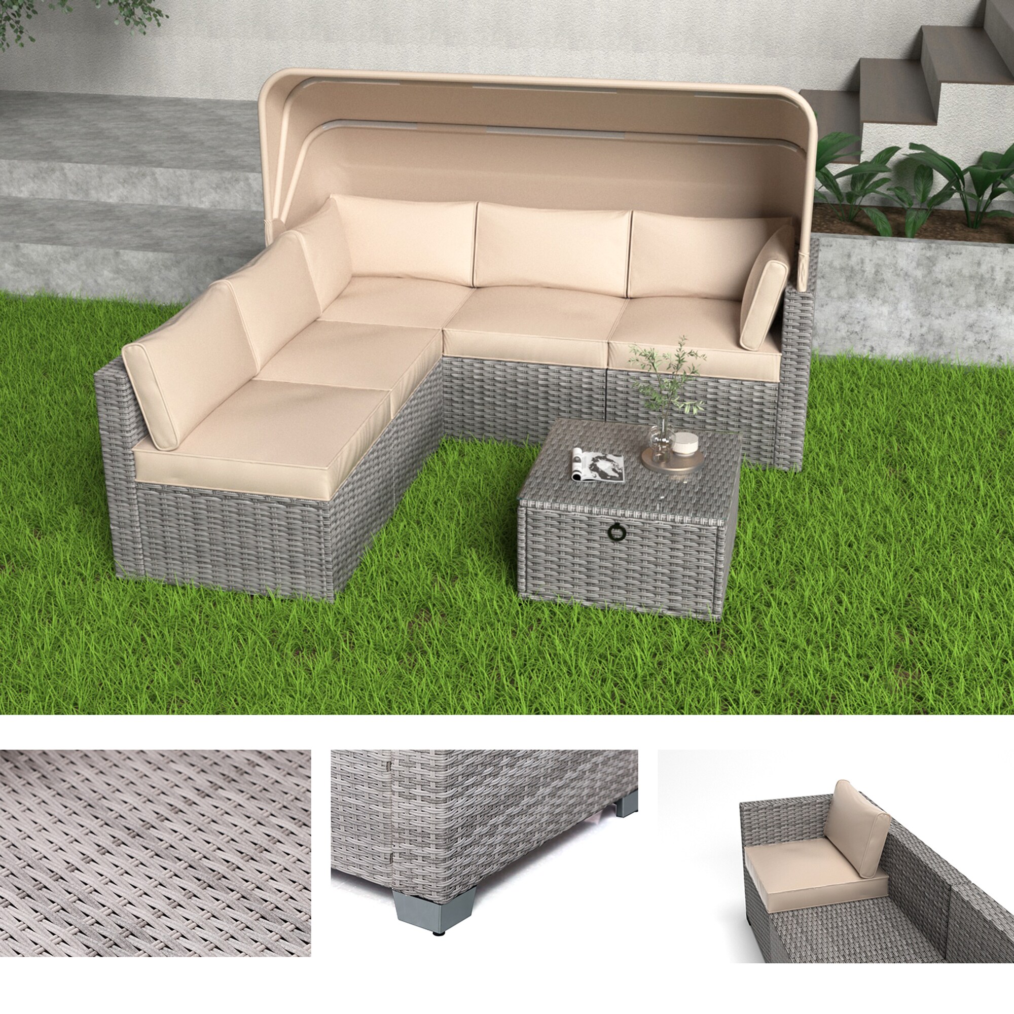 Bybafun YA0100128 Patio-Conversation-Sets - View #14