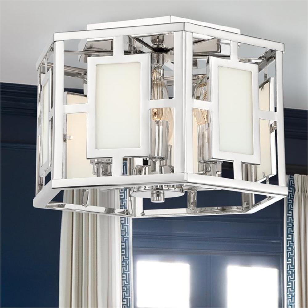 Crystorama HIL-990-PN flushmounts - View #4