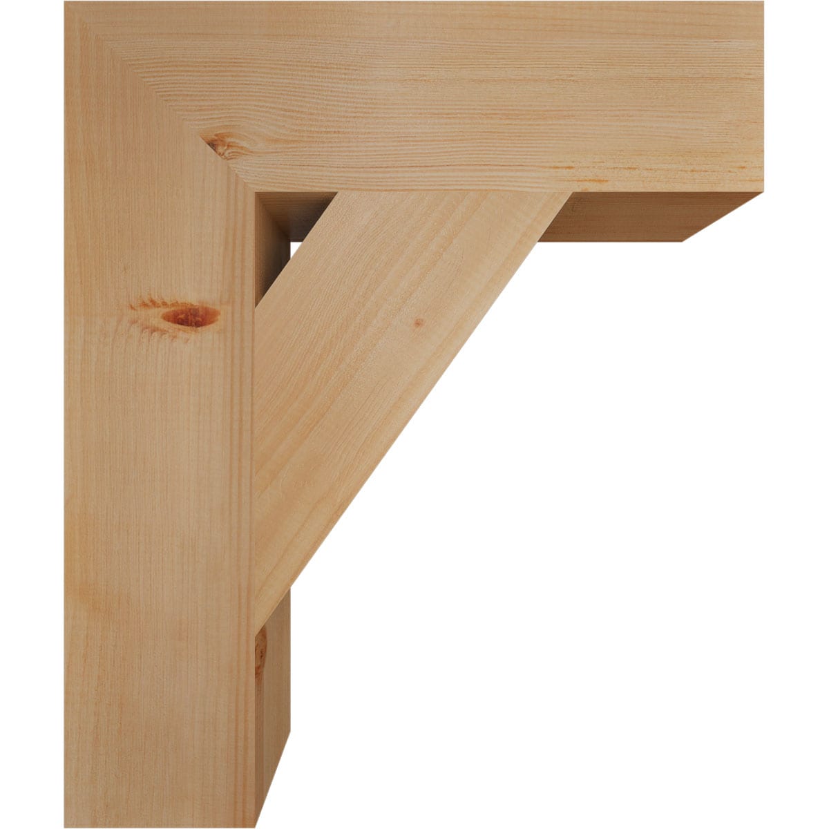 Ekena Millwork BKT06X22X26TRA05SDF Exterior-Brackets-Braces - View #3