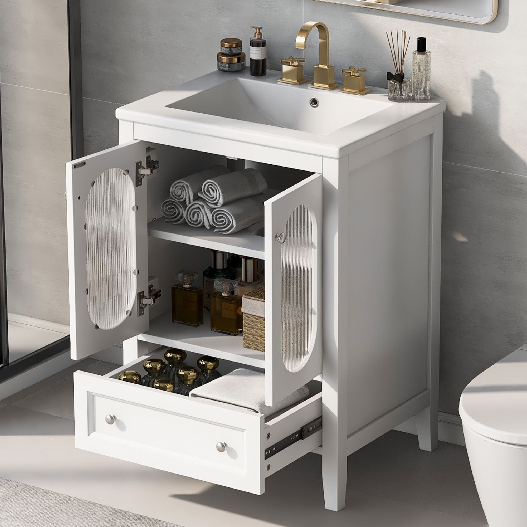 ModernLuxe L3P-N725P170590K Bath-Vanity-Combo - View #19