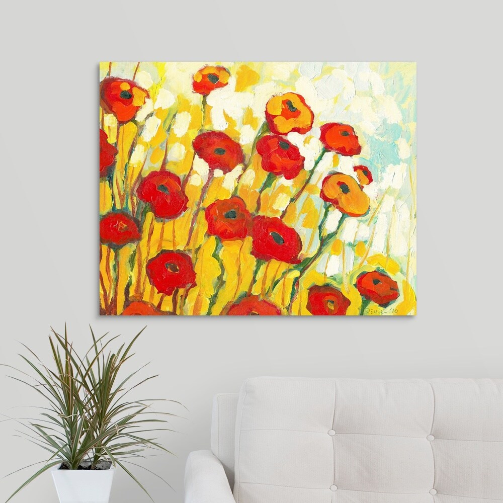 GreatBigCanvas Surrounded In Gold Jennifer Lommers 24-in H x 30-in W ...