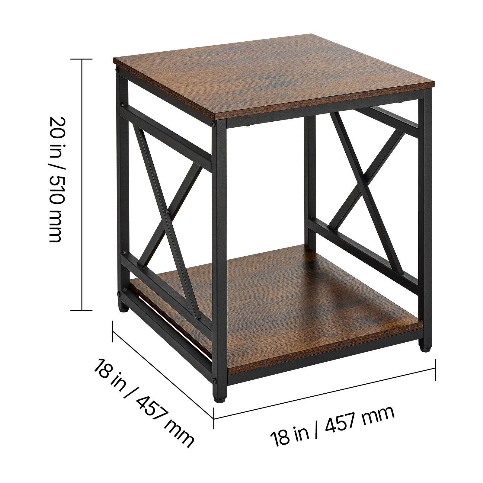 Mecale YAS-HFFDVL End-Tables - View #3