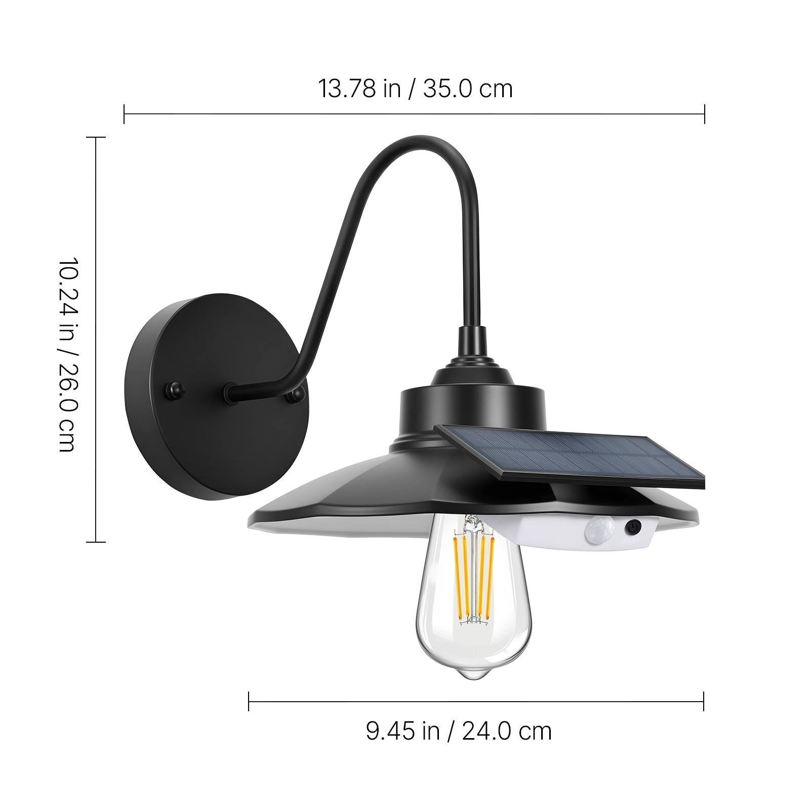 Mecale YAS-S3IK3A Outdoor-Wall-Lighting - View #3