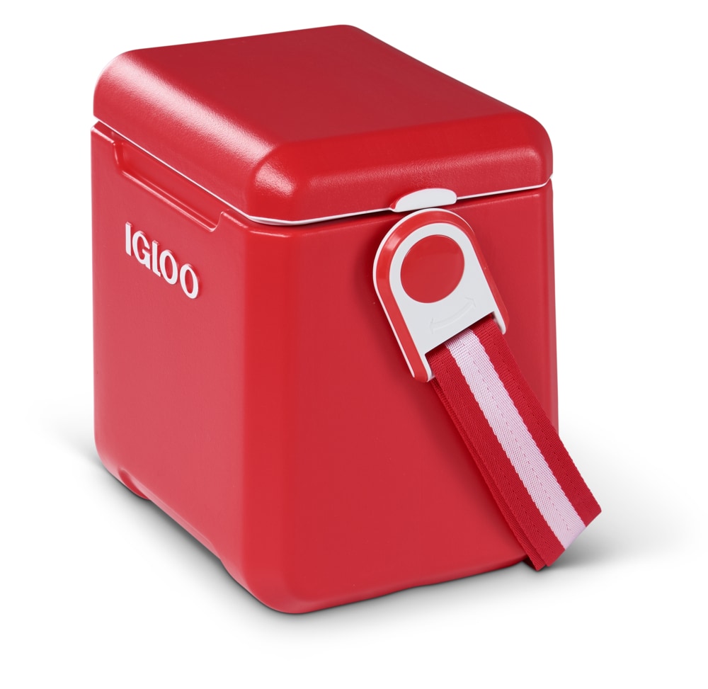 Igloo Tag Along Red 11-Quart Insulated Personal Cooler in the