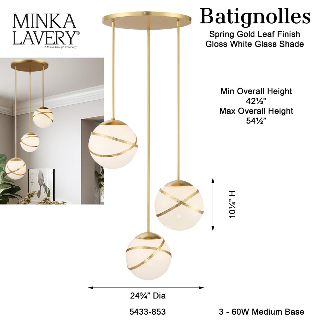 Minka Lavery 5433-853 Pendant-Lights - View #13