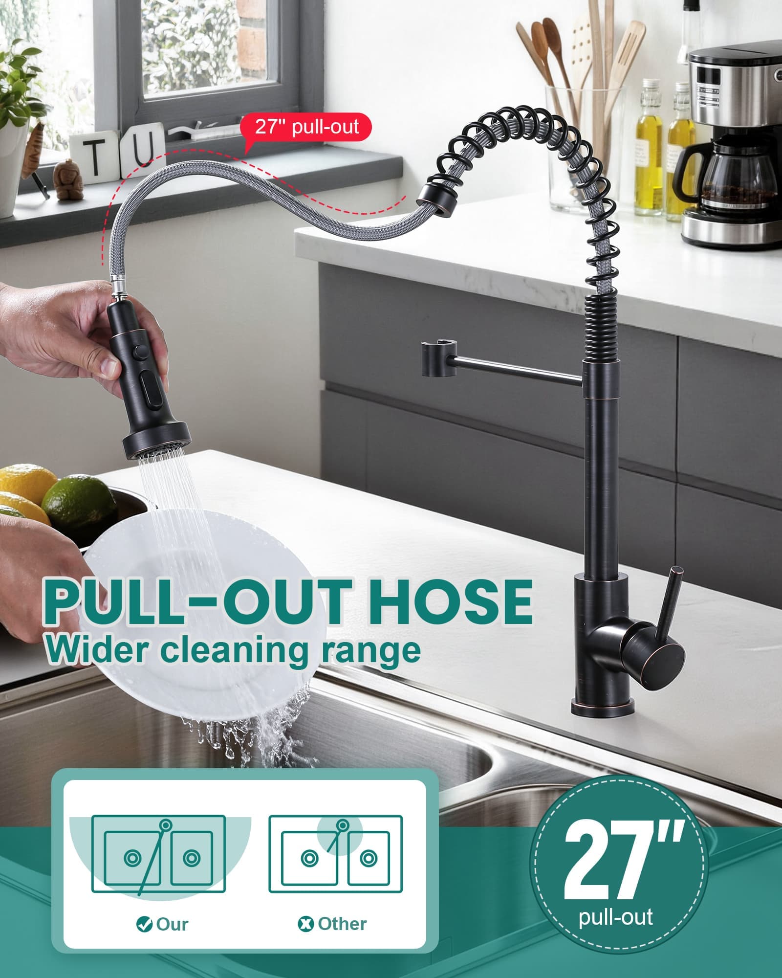 ARCORA AR7102501RB Kitchen-Faucets - View #3