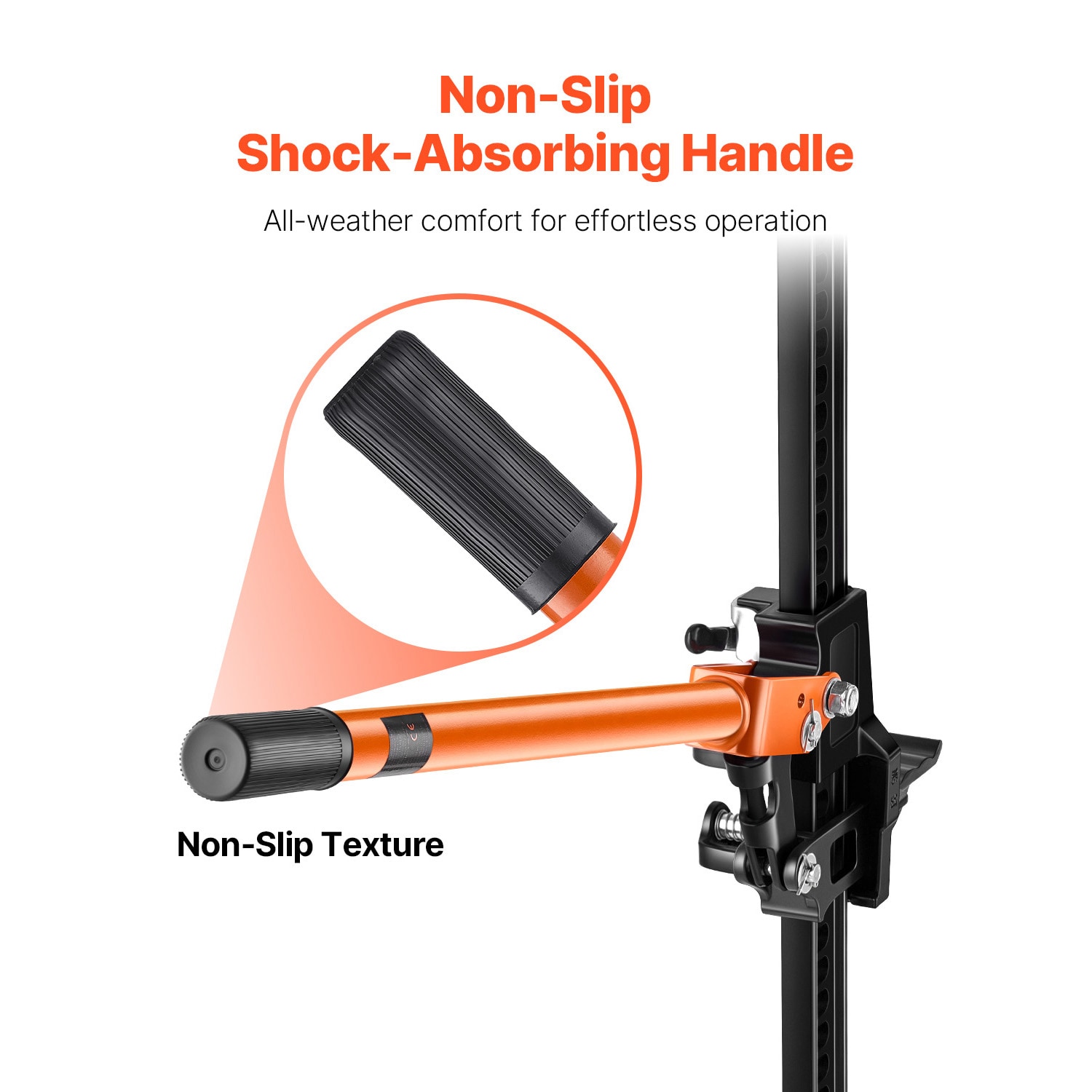 VEVOR Orange 3.18-Ton Steel Manual Farm Jack NCJYQJDHJG60I6KU2V0