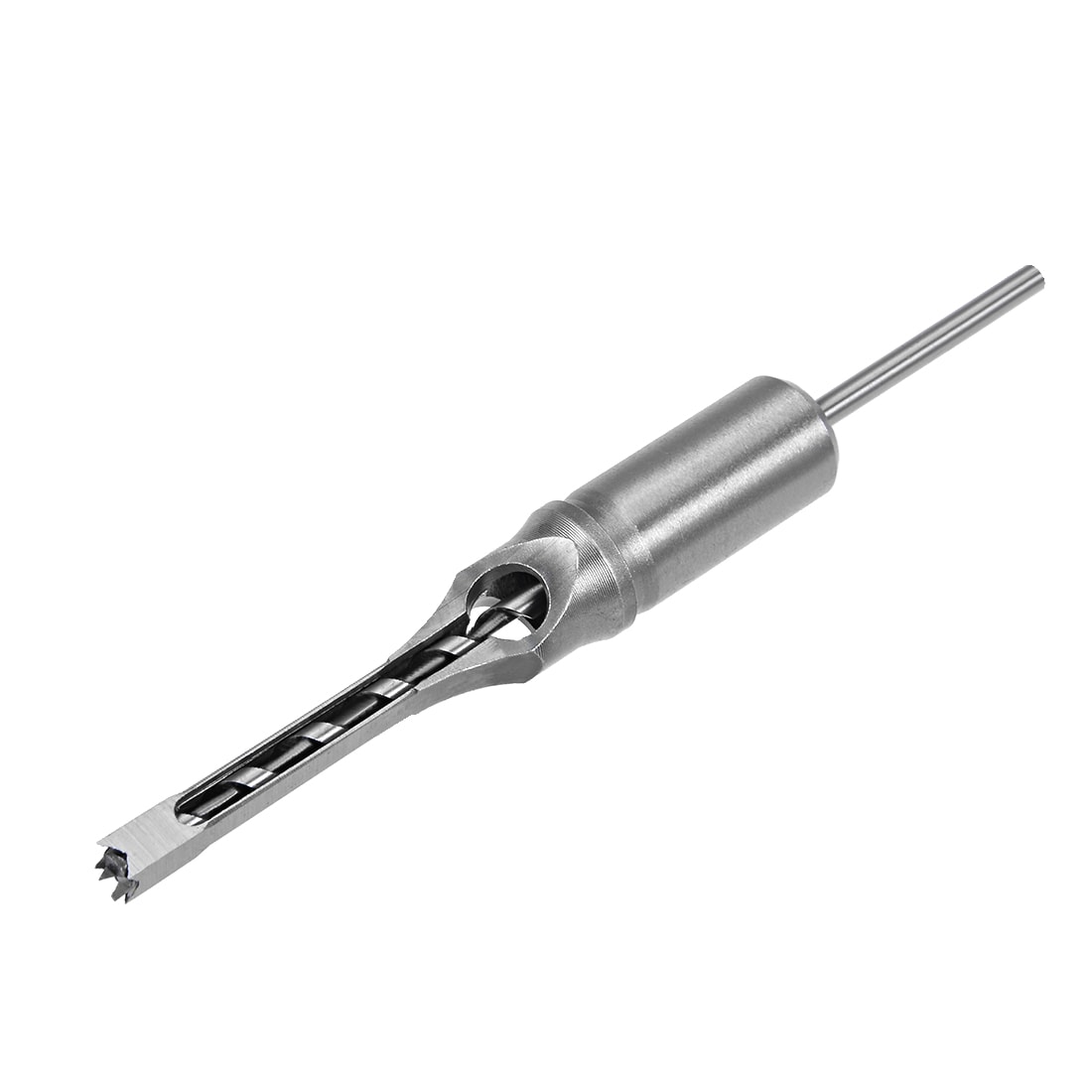 Unique Bargains Square Hole Drill Bit 1/4-Inch High-Carbon Steel Hollow Chisel Mortise Power Tool for Woodworking