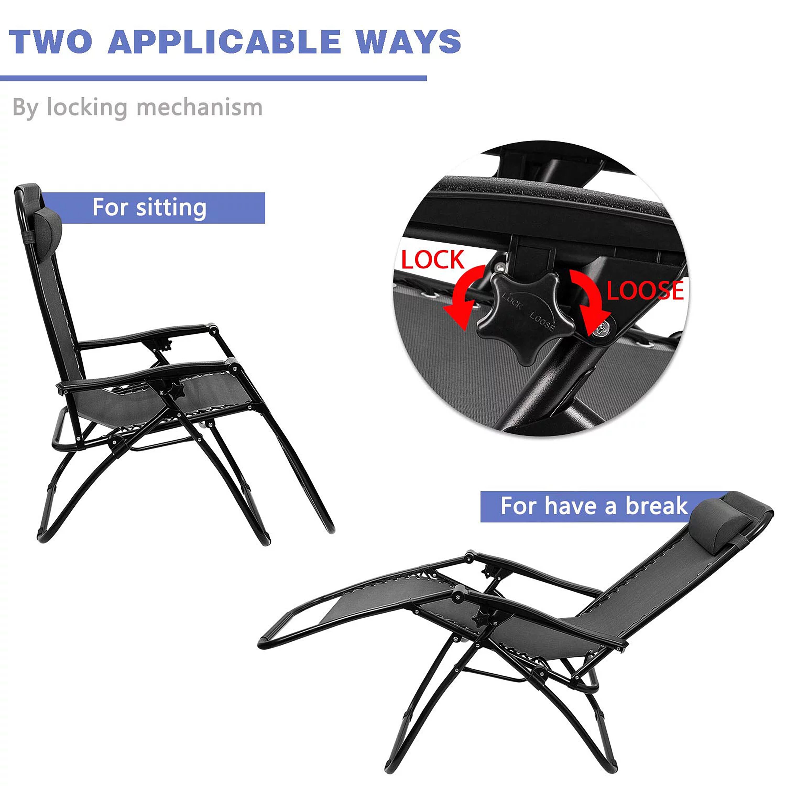 Vineego LS-LCZG212C0 Patio-Chairs - View #2